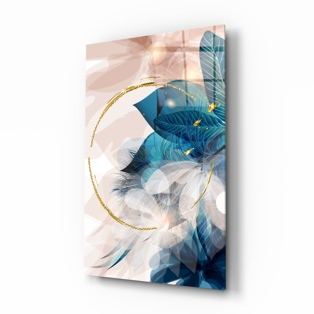 Abstract Leaves Wall Art - Modern Botanical Prints for Home & Office Decor - Perfect for Living Room, Bedroom, or Workspace