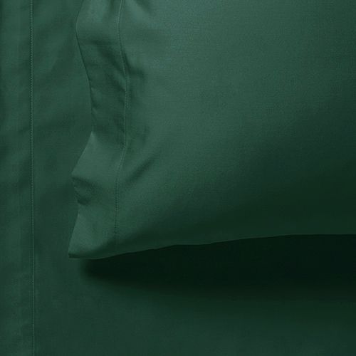 1000TC Ultra Soft Queen Size Bed Sheet Set - Dark Green Flat & Fitted Sheets for Luxurious Comfort | Perfect for Master Bedroom, Guest Room & Hotel Use