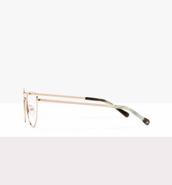 Premium Percale Eyeglasses - Lightweight & Durable Glasses for Men & Women - Fashionable Reading & Computer Eyewear for Work & Daily Use