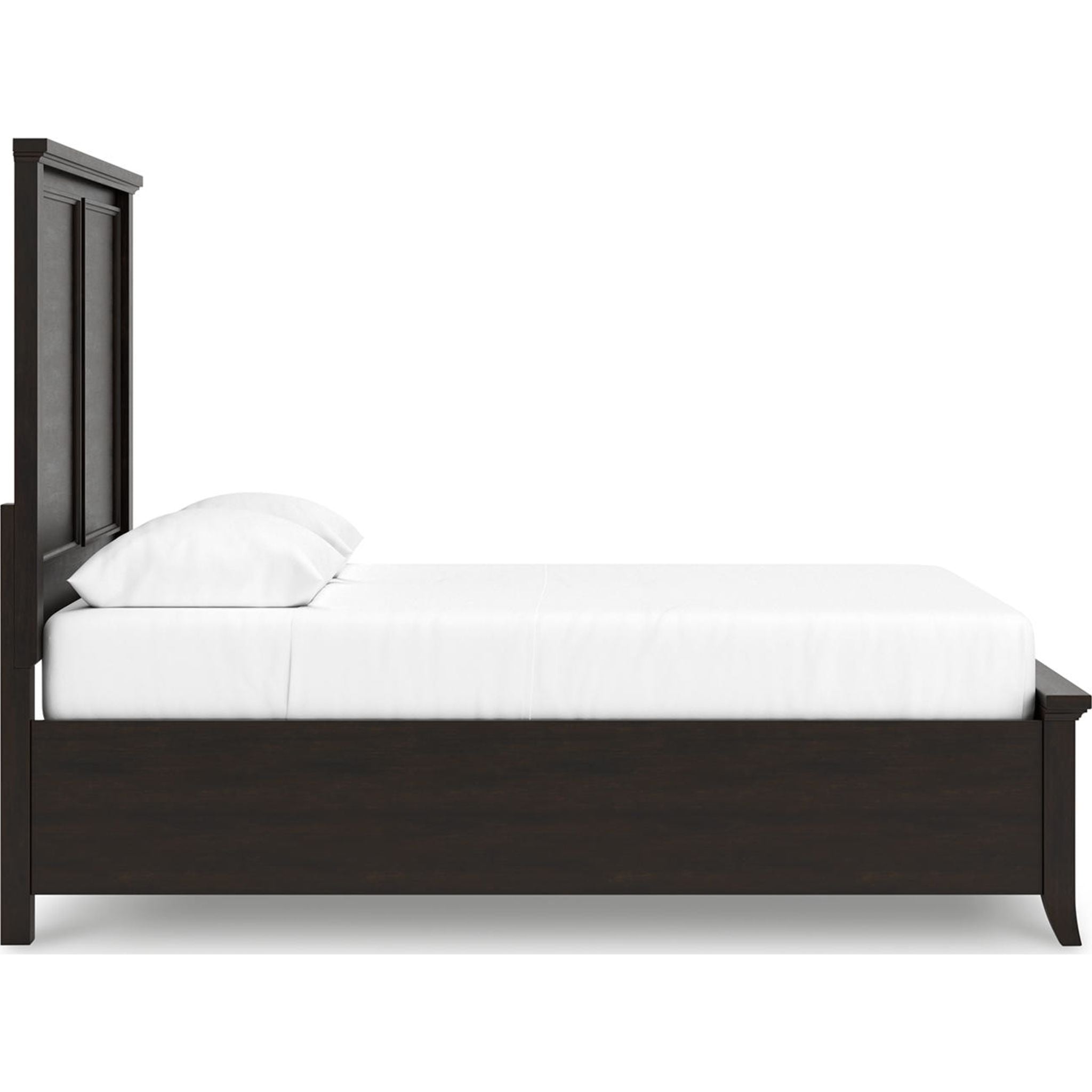 Bambori Exclusive Sleigh Storage Bed - King Size Platform Bed Frame with Underbed Drawers for Master Bedroom, Guest Room & Small Space Saving Solutions