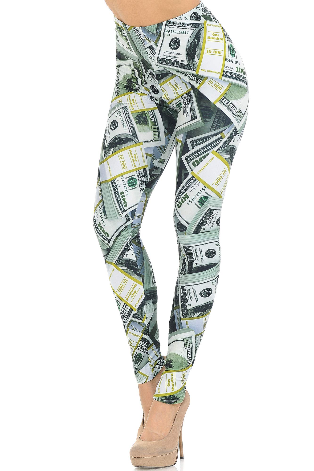 Premium Women's Leggings - Creamy Soft High Waist Yoga Pants - Comfortable Workout & Lounge Leggings for Women - USA Fashion™ - Perfect for Yoga, Gym, Running and Everyday Wear