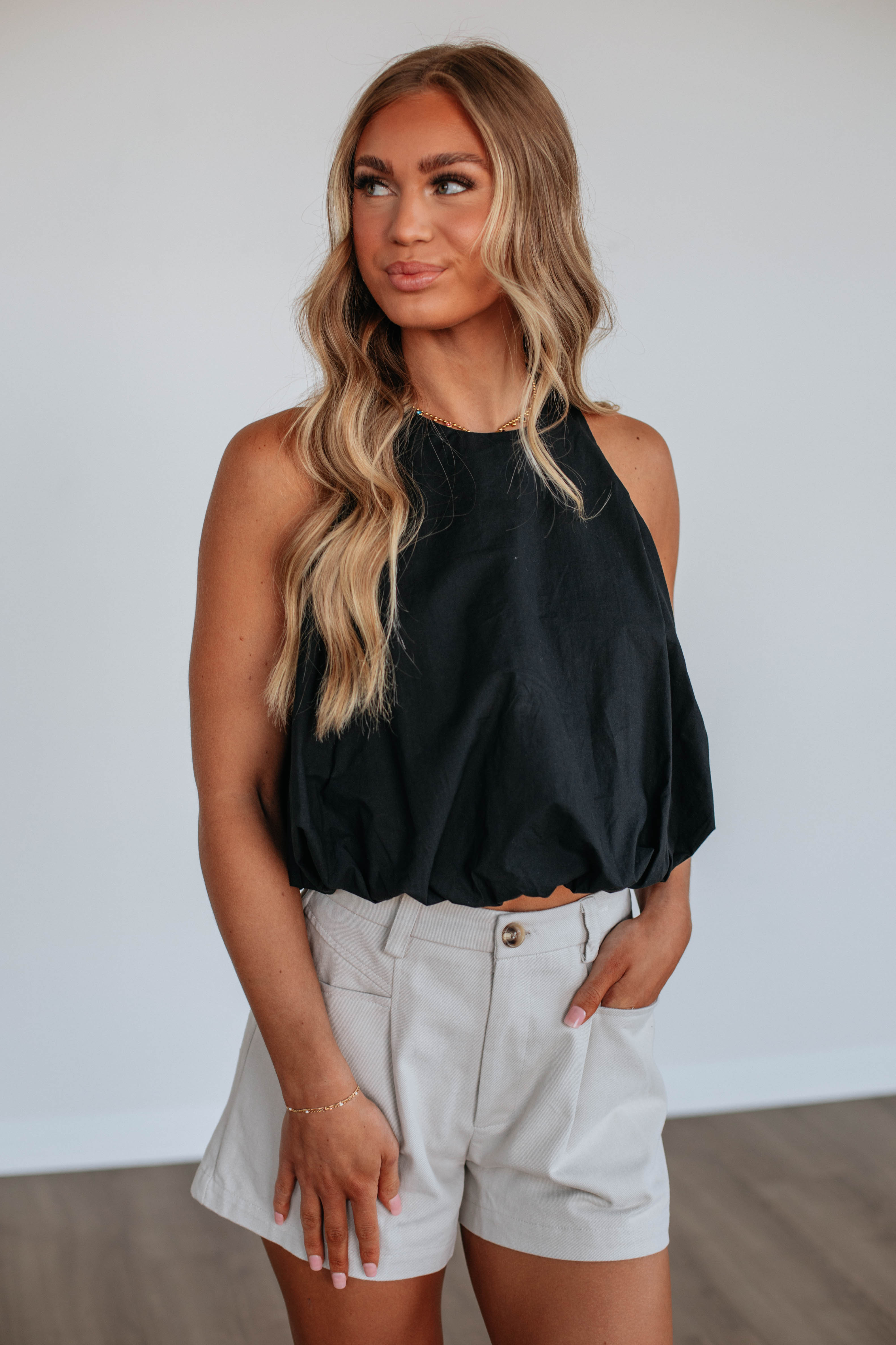 Avalynn Women's Black Top - Stylish & Comfortable Blouse for Casual Wear, Office, and Evening Outfits