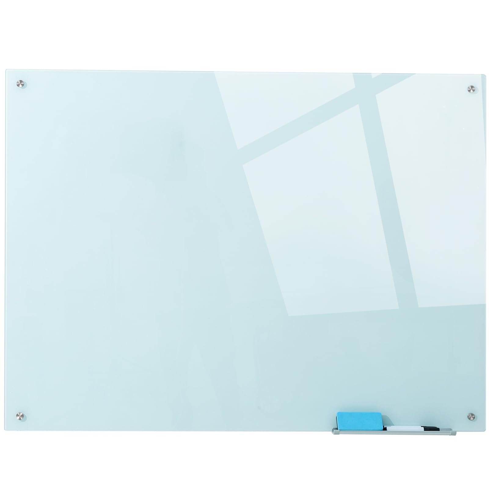 Premium Magnetic Glass Whiteboard 48