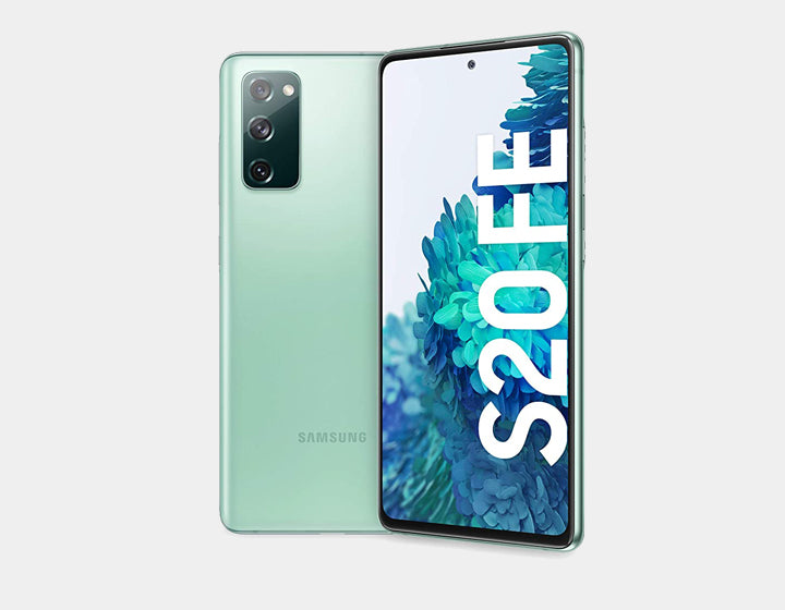 Samsung Galaxy S20 FE G780F 256GB 8GB RAM Dual SIM Unlocked Smartphone - Cloud Green | 5G Ready, Water Resistant, Perfect for Travel & Photography