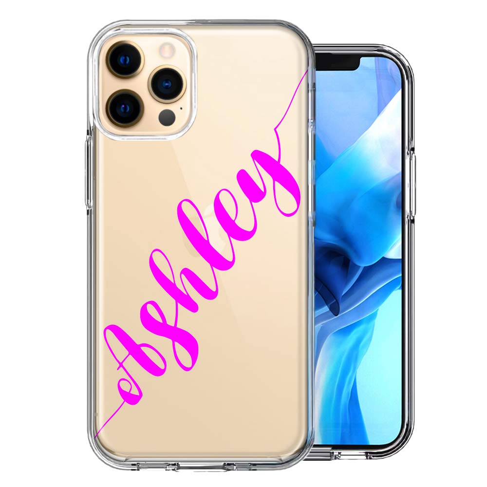 Custom Personalized Name Design Case for Apple iPhone 12 & 12 Pro - Handwritten Style Phone Cover with Your Own Text - Perfect for Gifts, Daily Use & Unique Style Expression