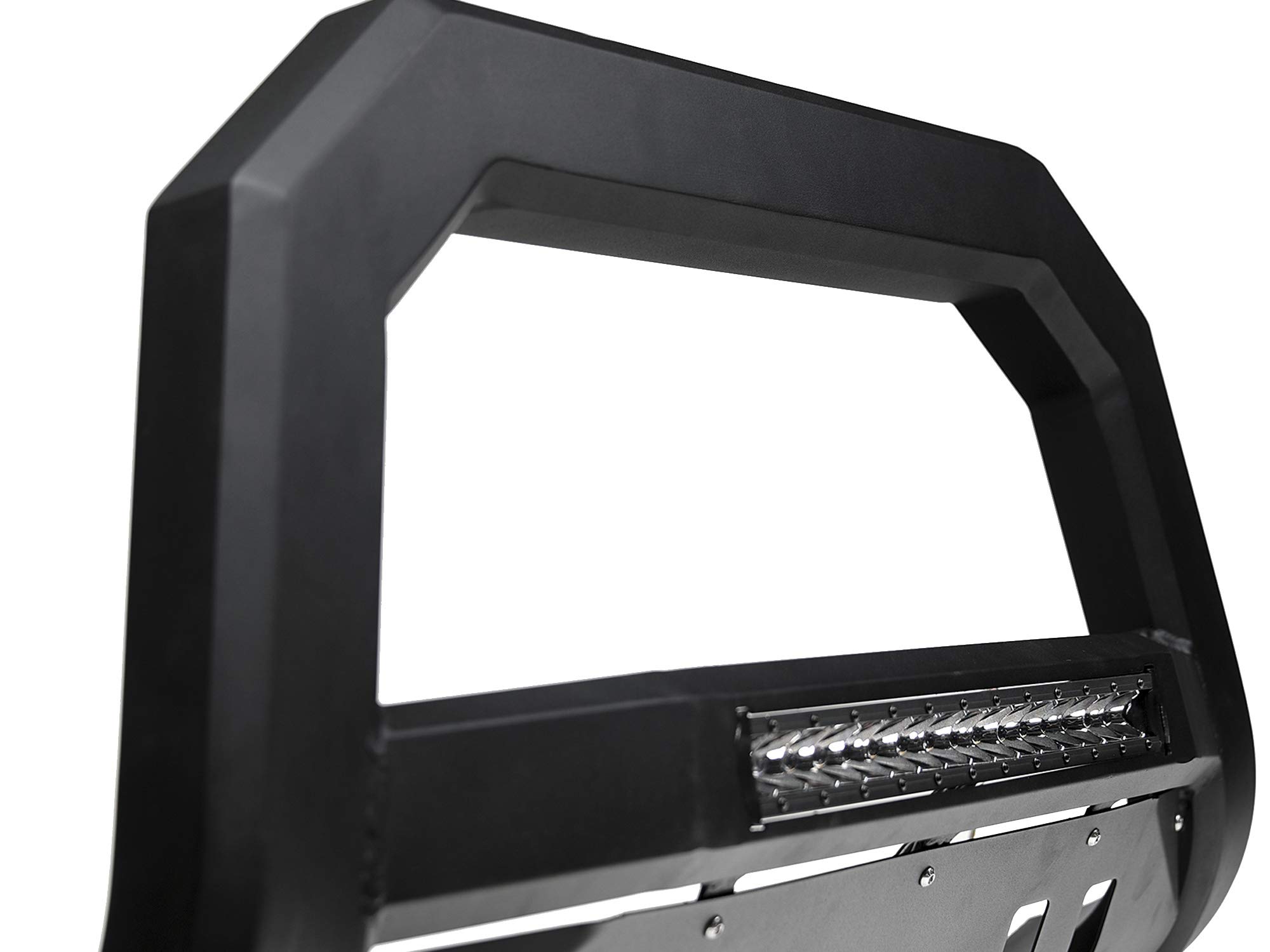 Armordillo USA 7179639 AR Series Bull Bar with LED Lights for 2003-2009 Dodge Ram 2500/3500 - Matte Black (Excludes GTX, Hemi Sport, Rumble Bee, Tacoma) | Heavy-Duty Front Bumper Guard for Off-Road Protection & Truck Customization