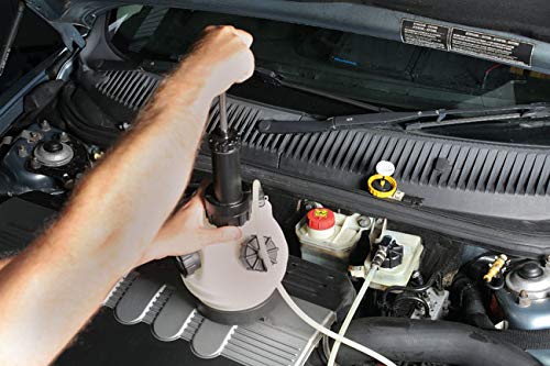 Laser 4832 Manual Pressure Brake Bleeder Kit - 2 Liter Capacity for Car & Motorcycle Brake Fluid Bleeding - Perfect for DIY Auto Repair & Maintenance