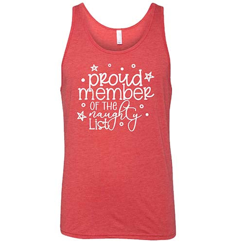 Funny Naughty List Shirt - Unisex Christmas Humor Tee for Holiday Parties & Gifts