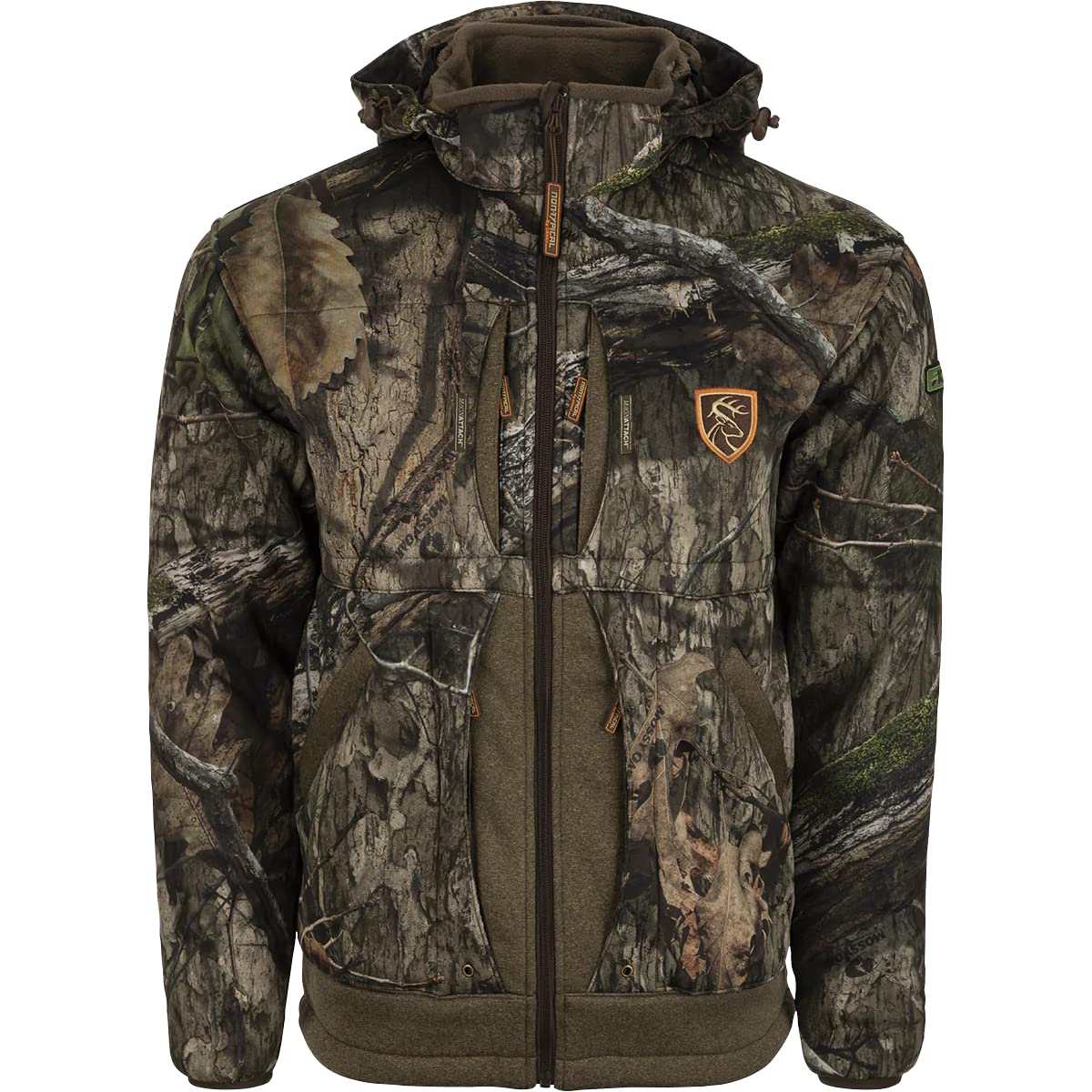Drake Waterfowl Men's Waterfowl Hunting Jacket with Agion Technology - Waterproof & Silent Stand Hunting Jacket for Duck & Goose Hunting in Wetlands & Marshes