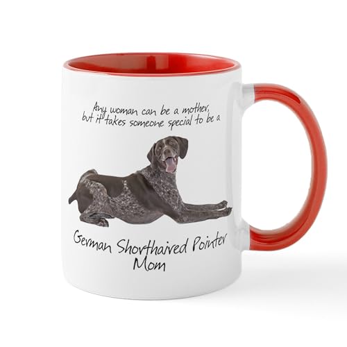 White/Red Inside - Pointer Mom Mug