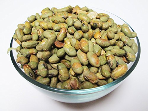 Roasted Edamame (Green Soybeans) Salted - 22 Pound Bulk Box | High-Protein Vegan Snack for Office, Gym & Travel | Non-GMO, Gluten-Free Healthy Food