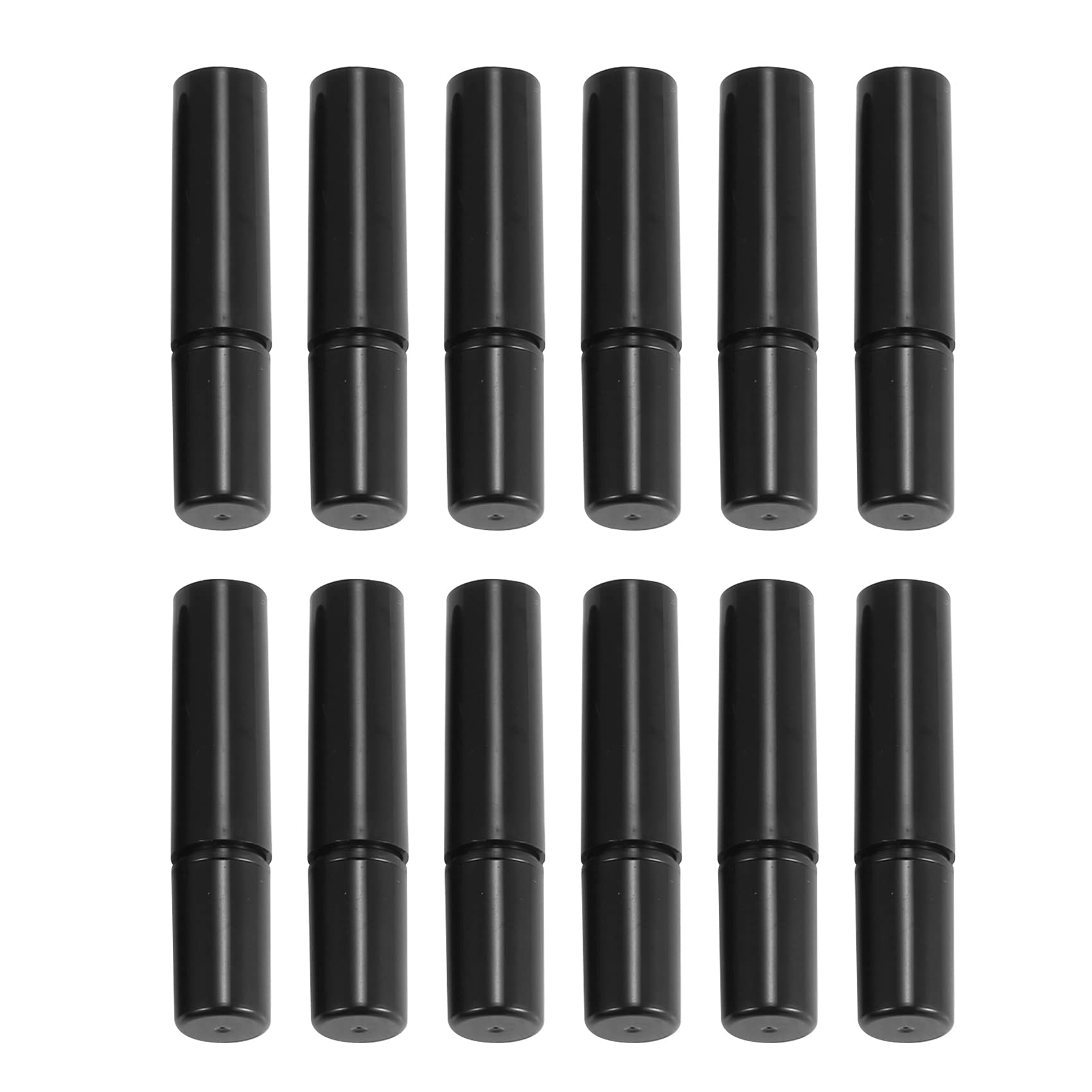 100Pcs 2ml Black Plastic Perfume Sample Spray Bottles - Travel Size Refillable Atomizer for Fragrance Oils, Essential Oils & Cologne - Perfect for DIY Perfume Making, Travel & Gift Samples