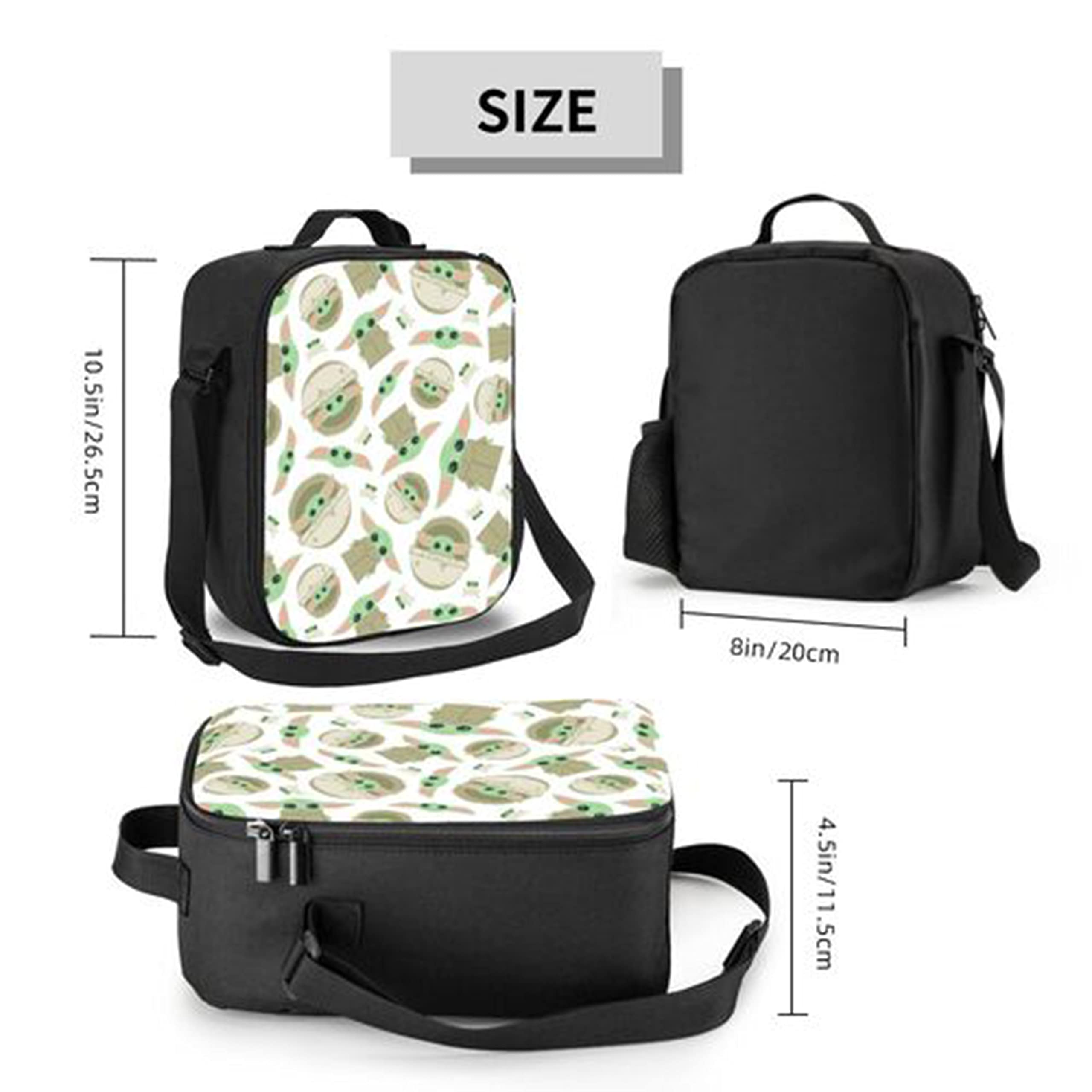 Insulated Lunch Bag for Women & Men - Leakproof Thermal Bento Box for Office, School, Picnic & Travel - Keep Food Fresh & Cool All Day