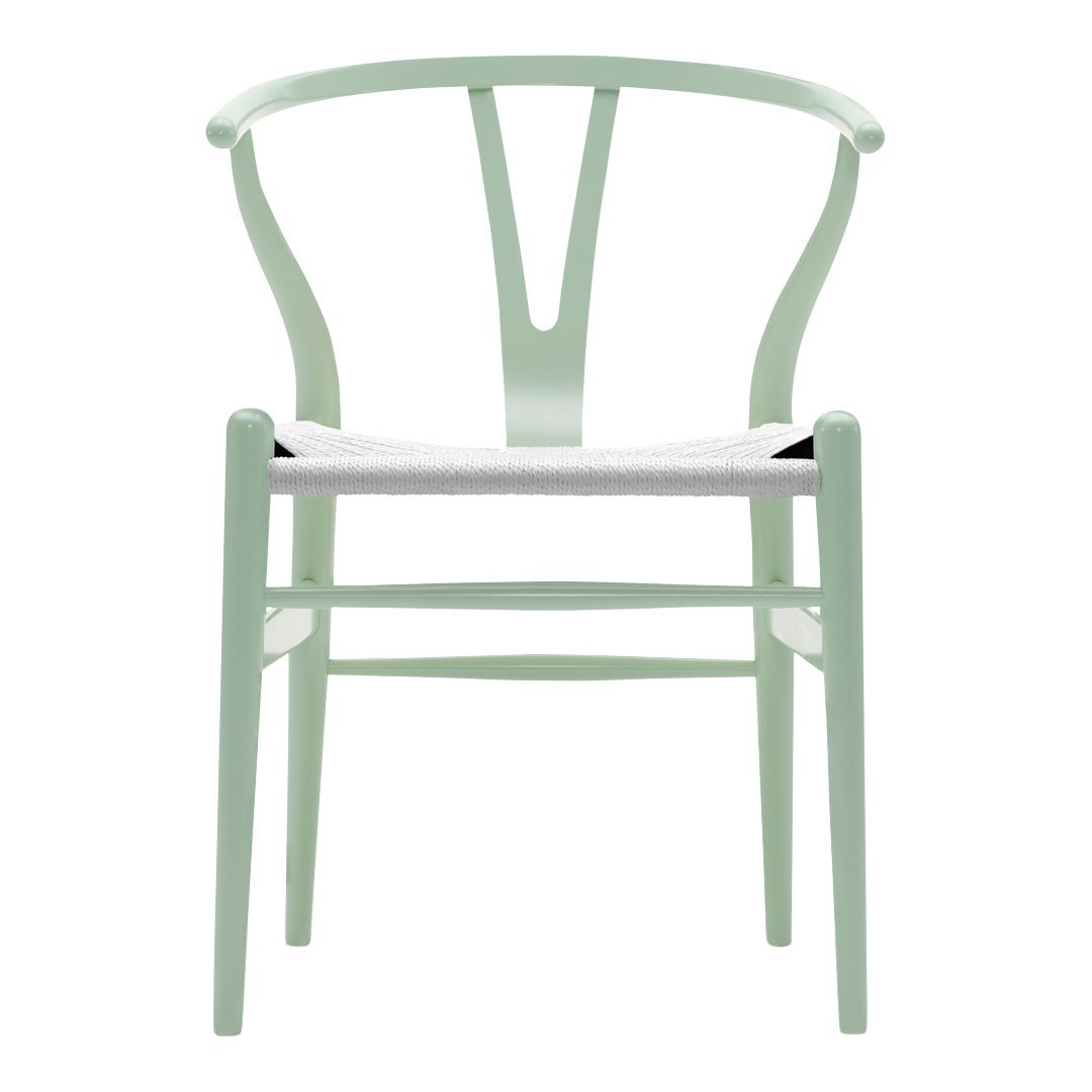 CH24 Wishbone Chair - Modern Scandinavian Dining Chair in Soft Colors | Perfect for Dining Rooms, Kitchens, and Home Offices