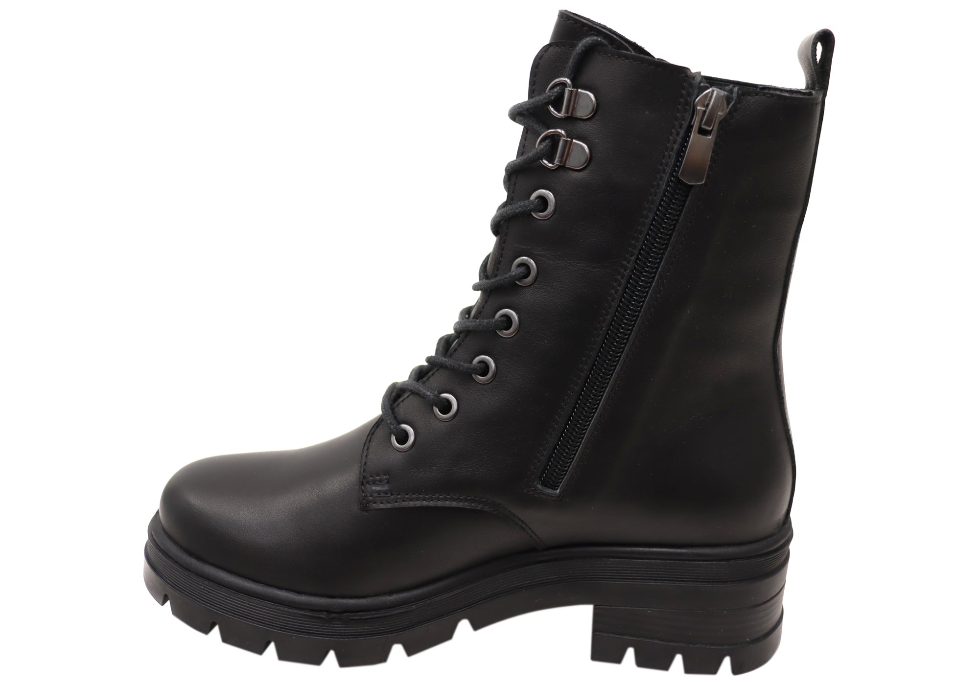 Orizonte Hillcrest Women's Comfortable Leather Boots - European Style Ankle Boots for Walking, Work & Casual Outfits
