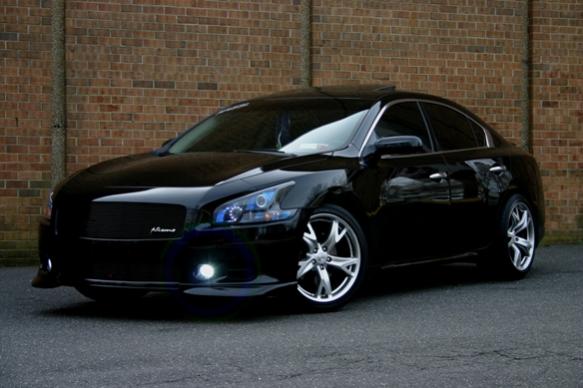 2009-2015 Nissan Maxima Front Lip Spoiler - KB12742 - Aerodynamic Car Body Kit for Enhanced Style & Performance - Perfect for Street Racing & Car Shows