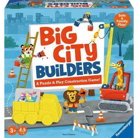 Big City Builders Construction Toy Set - STEM Learning Building Blocks for Kids Ages 6-12 | Creative Play, Birthday Gifts & Classroom Activities