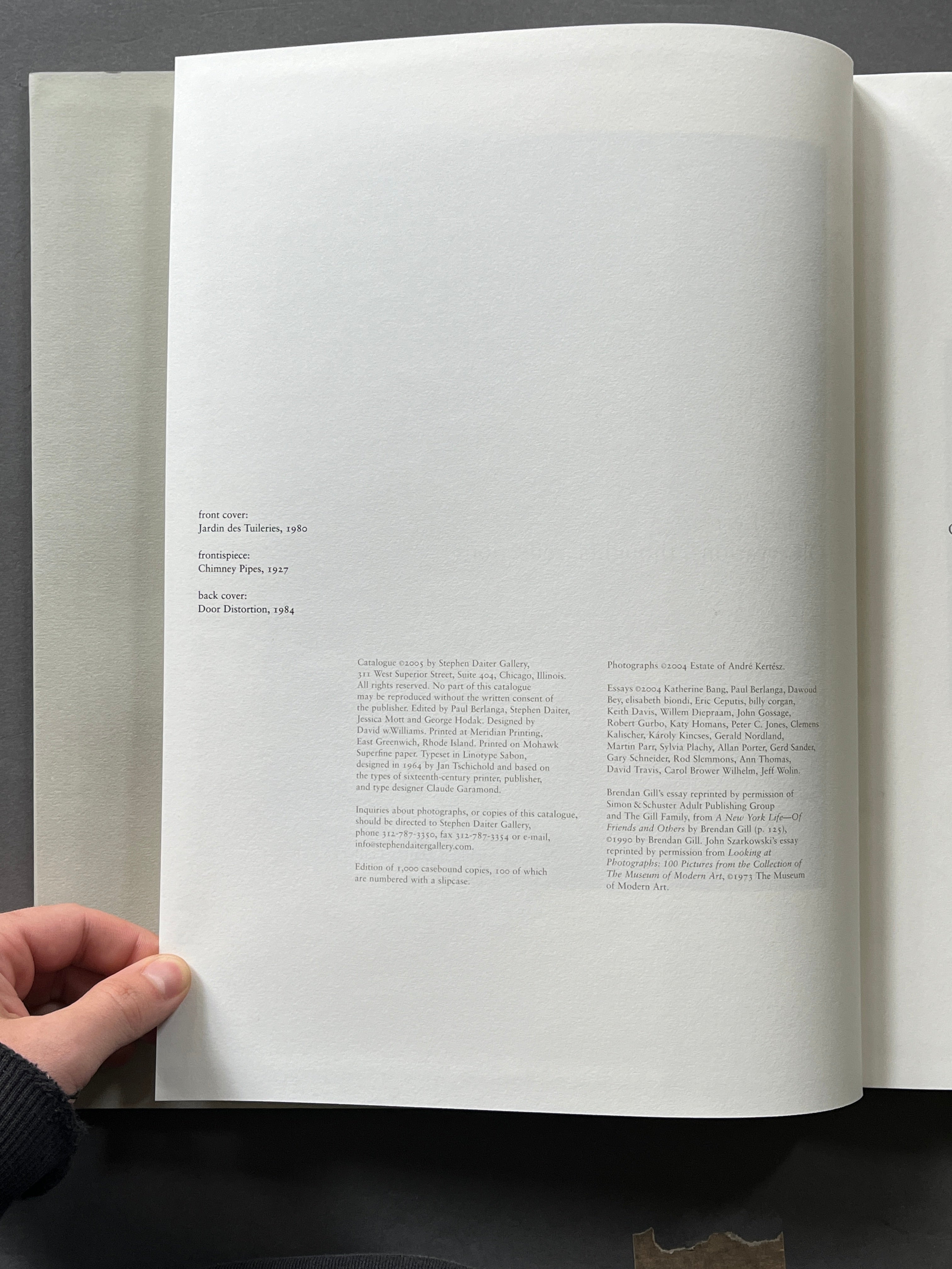 Buy André Kertész: Observations, Thoughts & Reflections Photography Book Online - Perfect for Art Collectors and Photography Enthusiasts