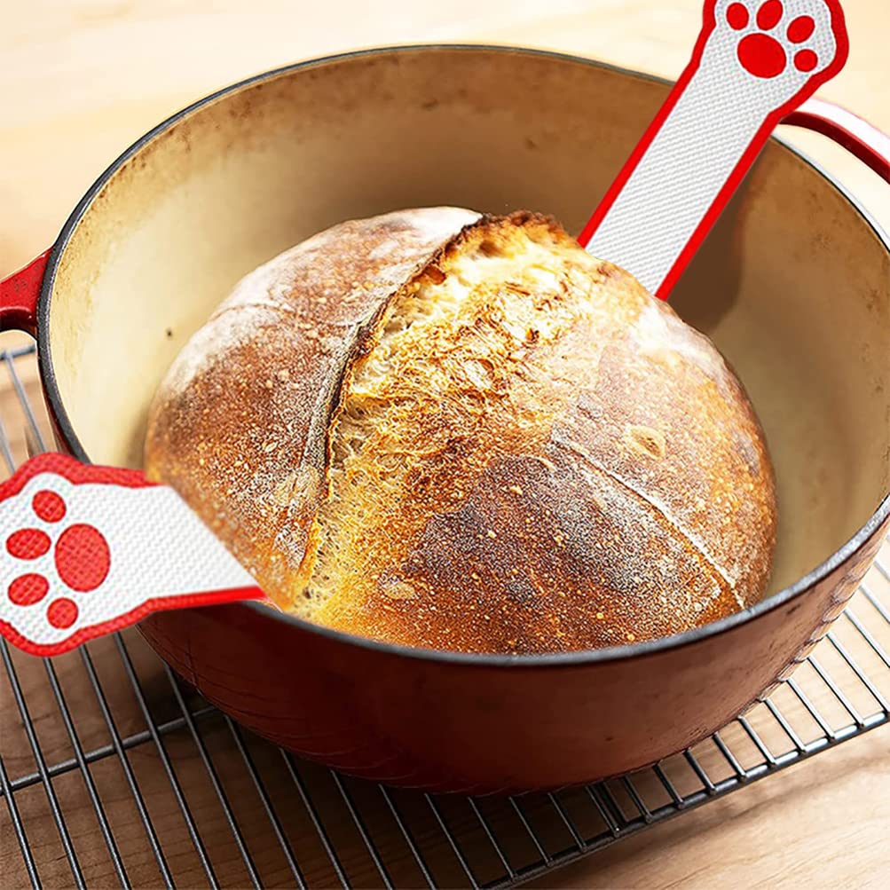 Premium Silicone Baking Mat with Long Handle - Non-Stick Dough Rolling Mat for Bread, Cake & Pastry - Professional Grade Baking Tool for Home & Commercial Use - Perfect for Bread Extraction, Dough Rolling & Pastry Making