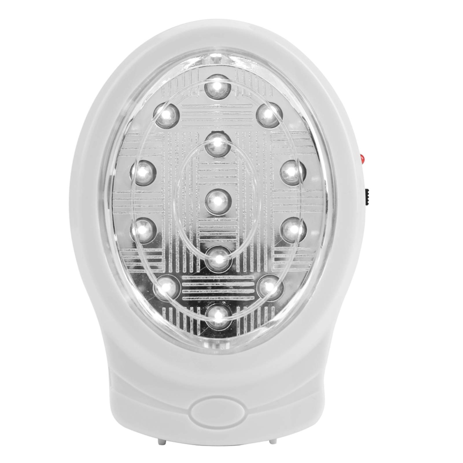 BORDSTRACT Rechargeable Emergency Light with 13 LED White Light - Automatic Power Failure Lamp for Home, Camping, and Outdoor Adventures (US)