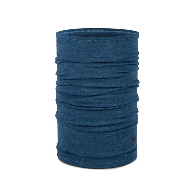 BUFF Merino Midweight Melange Tempest Neck Gaiter - Warm & Breathable Wool Scarf for Hiking, Running & Outdoor Activities