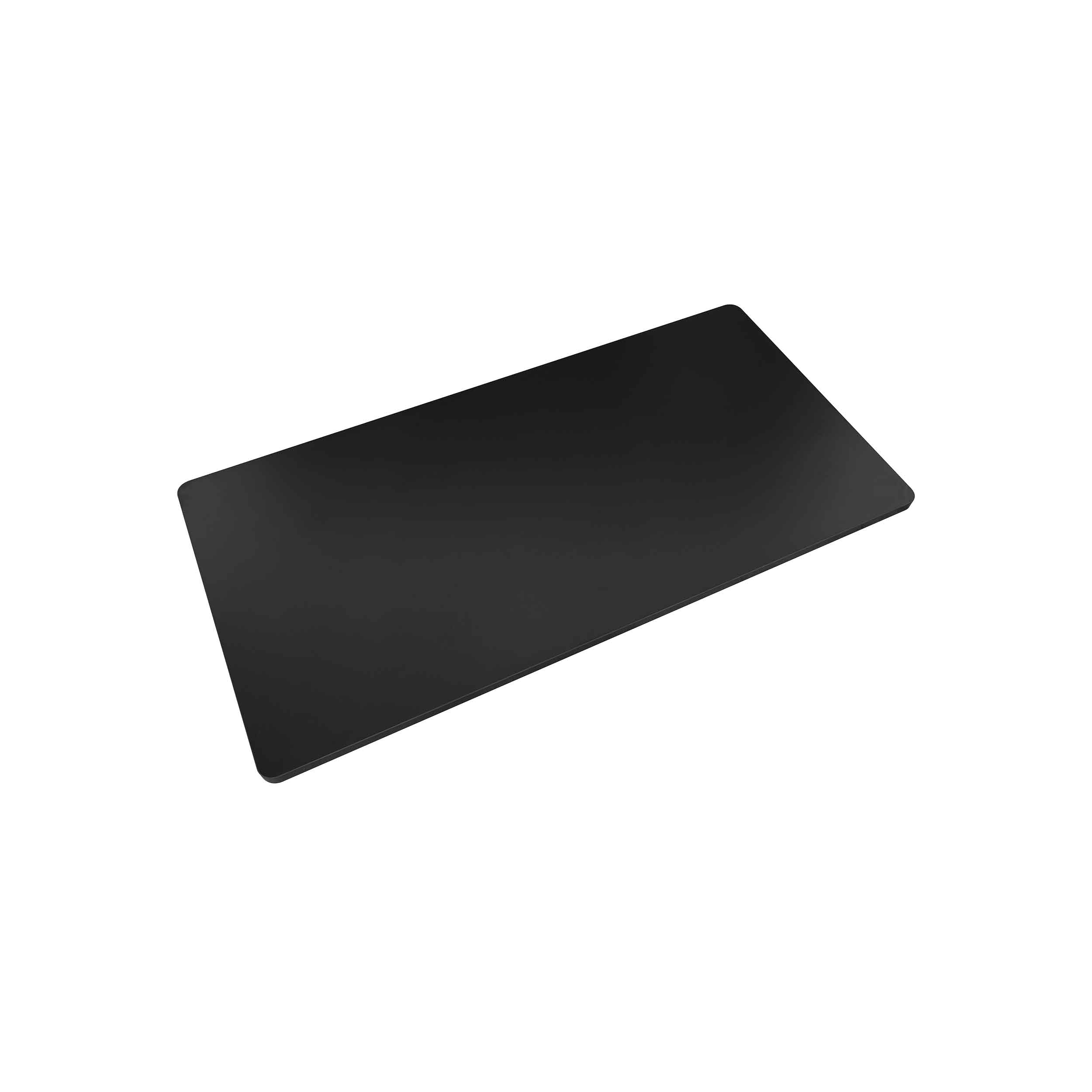 Black Rectangular Office Desk 55
