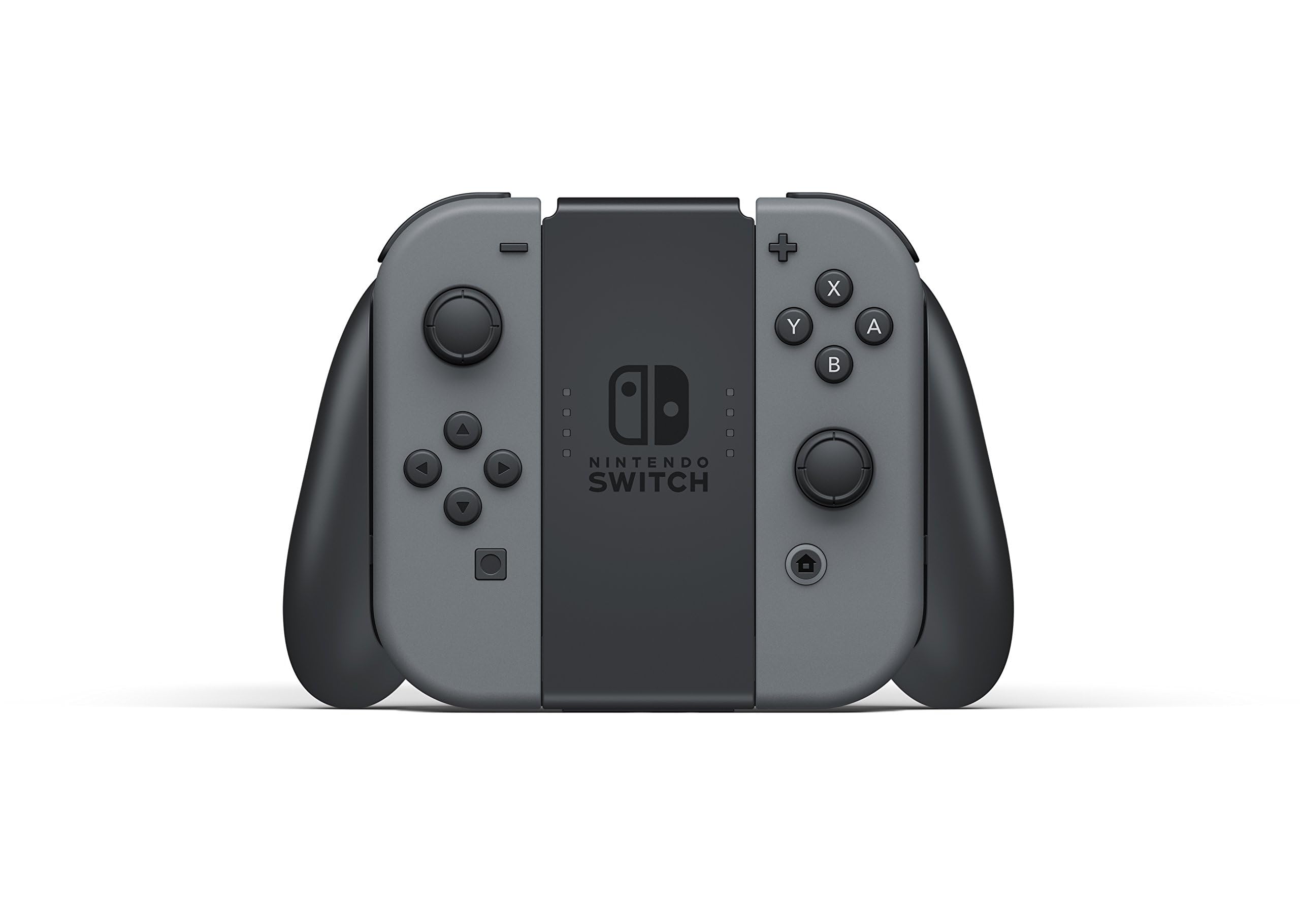 Nintendo Switch Console with Gray Joy-Con Controllers (HAC-001-01) - Portable Gaming System for Home & Travel Entertainment