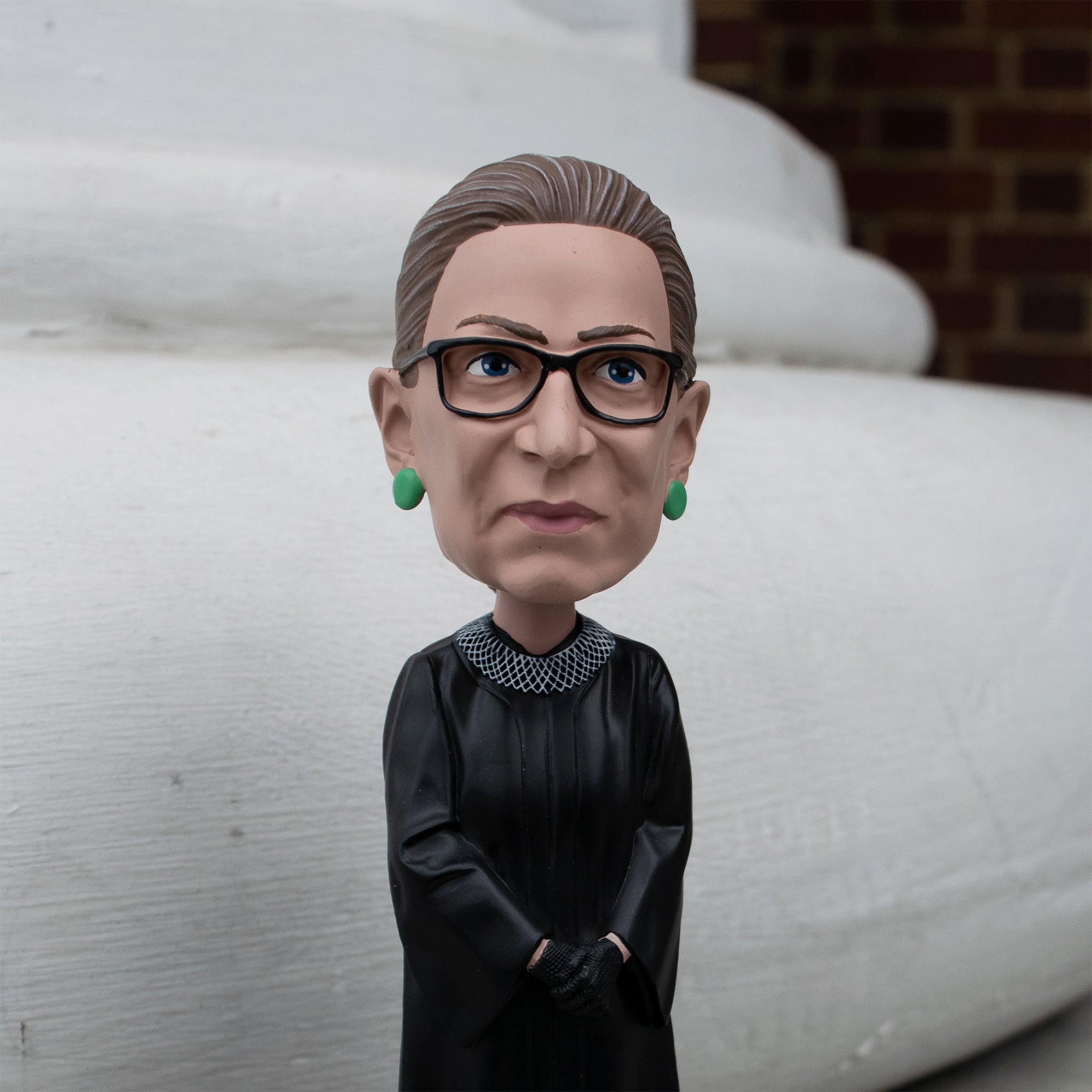 Ruth Bader Ginsburg Bobblehead - Supreme Court Justice Collectible Figurine - Perfect for Office Desk Decor, Political Memorabilia Collection, and RBG Fan Gifts