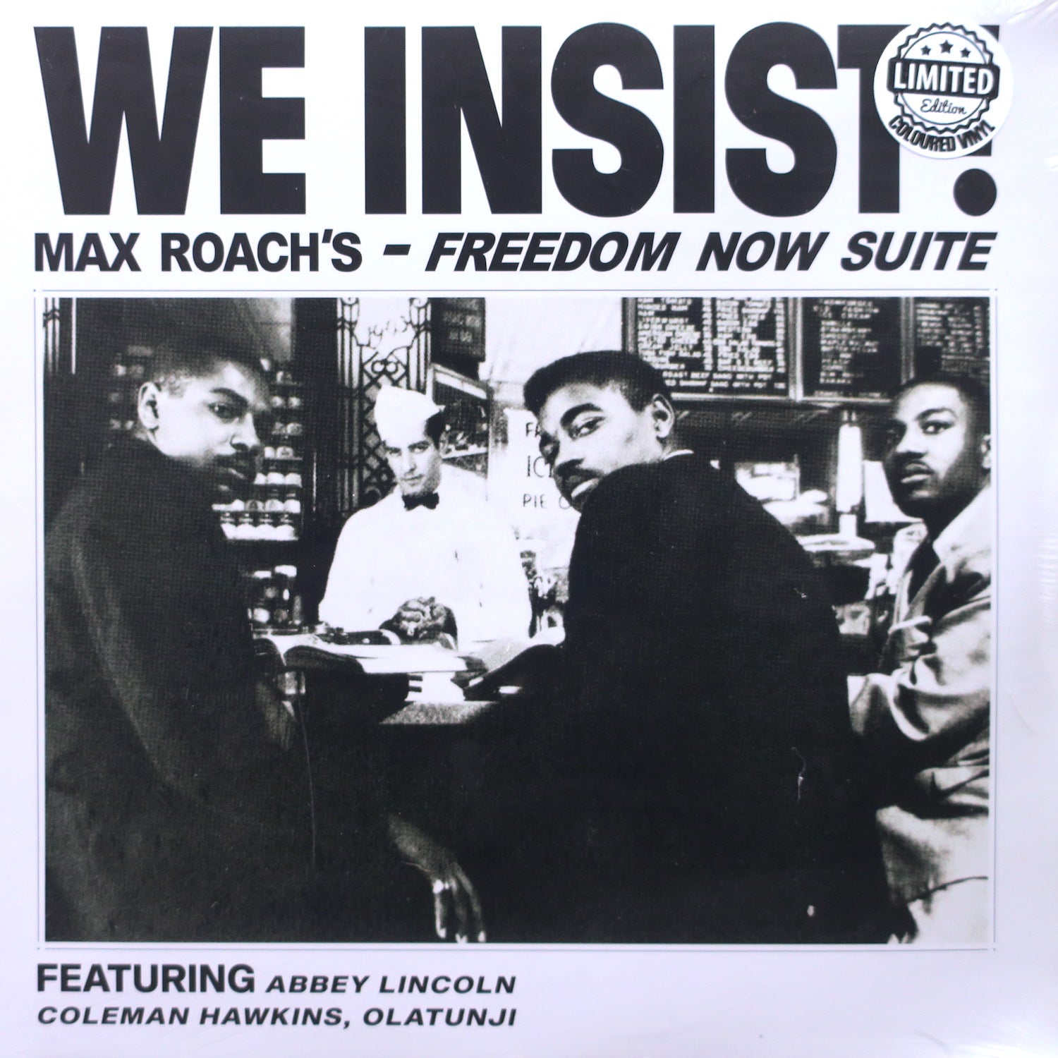MAX ROACH 'We Insist!' Limited Edition Color Vinyl LP Record - Jazz Music Collector's Item for Audiophiles & Vintage Vinyl Enthusiasts - Perfect for Home Listening, Music Collections & Gift Giving