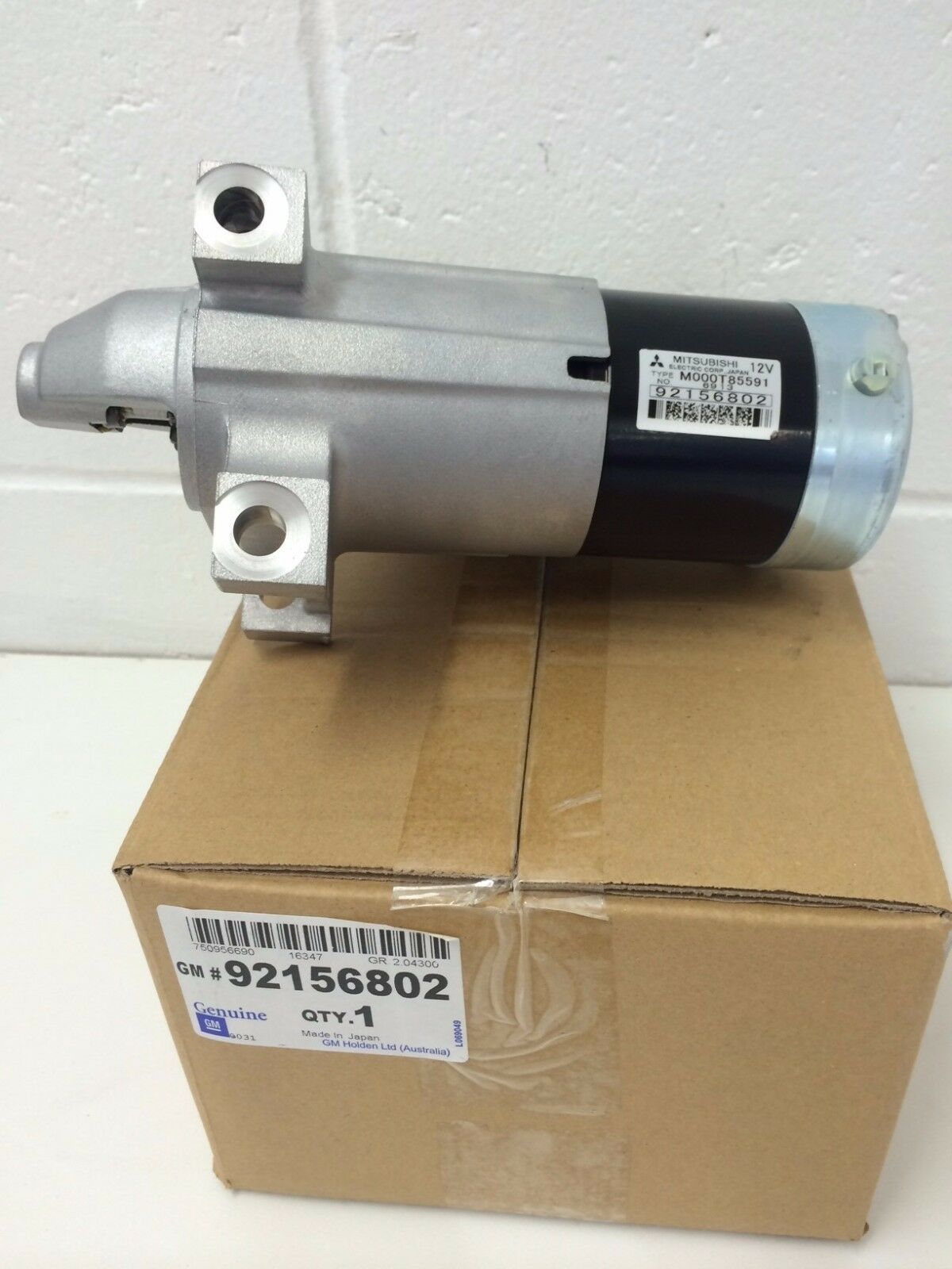 Holden V8 VT VX VY WH LS1 LS2 Starter Motor - PN 92156802 - High-Performance Replacement for Commodore & Ute - Perfect for Engine Repairs & Auto Restoration Projects