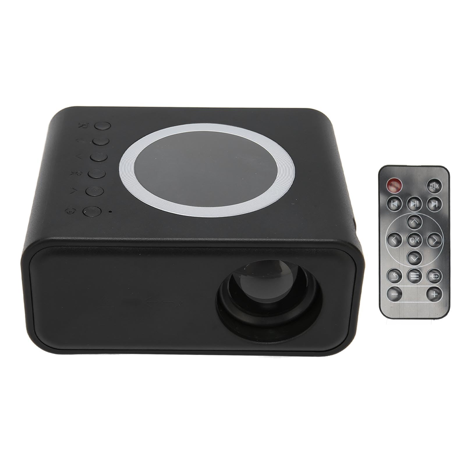 RajoNN 1080P Portable Projector - Outdoor Movie Projector for Home Theater, Camping & Backyard - Compatible with Laptop, Smartphone, PS5 (UK Plug) | Perfect for Movie Nights, Gaming & Presentations