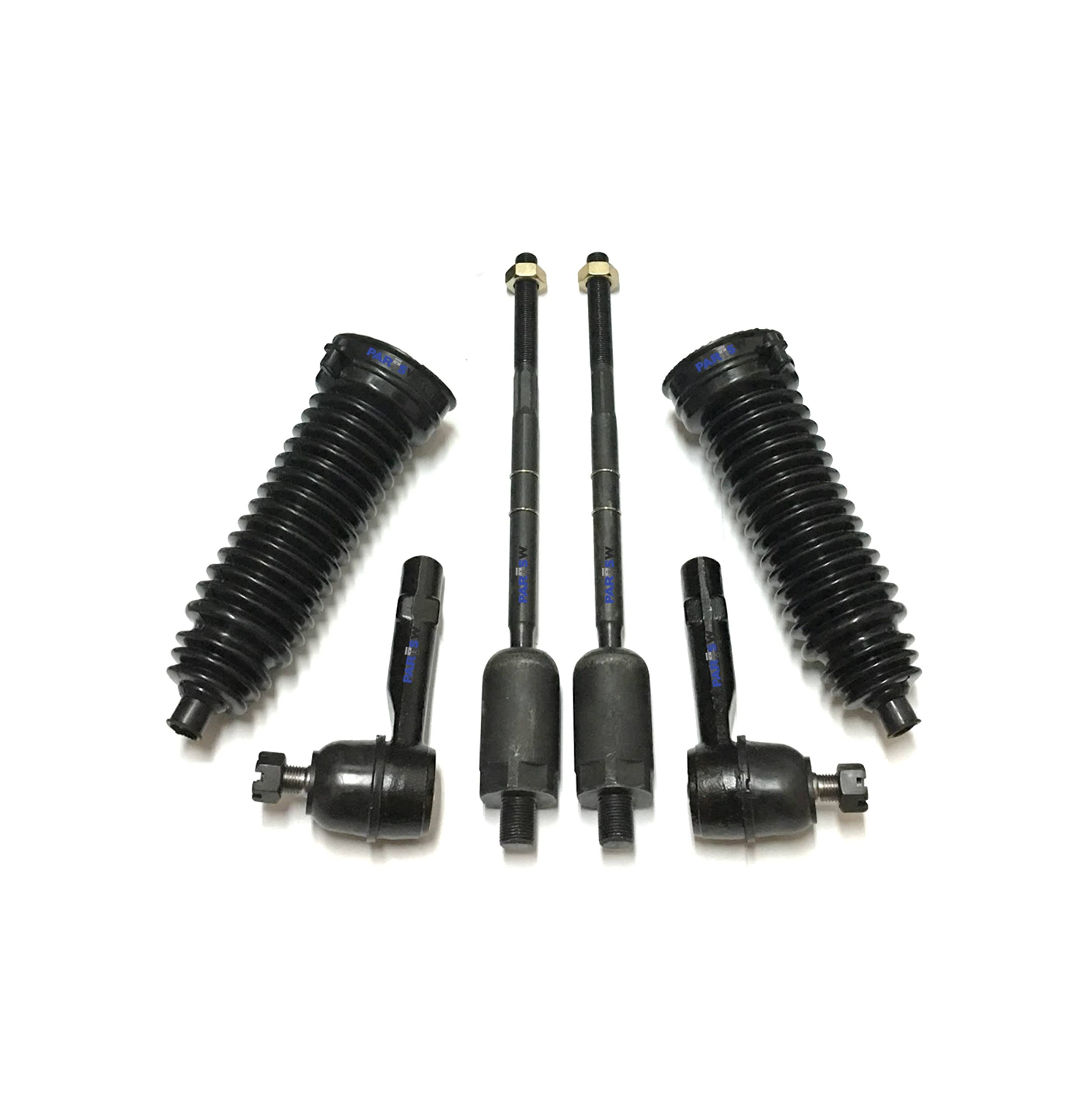 12-Piece Suspension Kit for Mercury Mountaineer & Ford Explorer - Lower Ball Joints, Sway Bars, Gear Bellows, Inner/Outer Tie Rod Ends, Upper Control Arms with Ball Joint Assembly - Improve Ride Comfort & Handling for Off-Road & Daily Driving