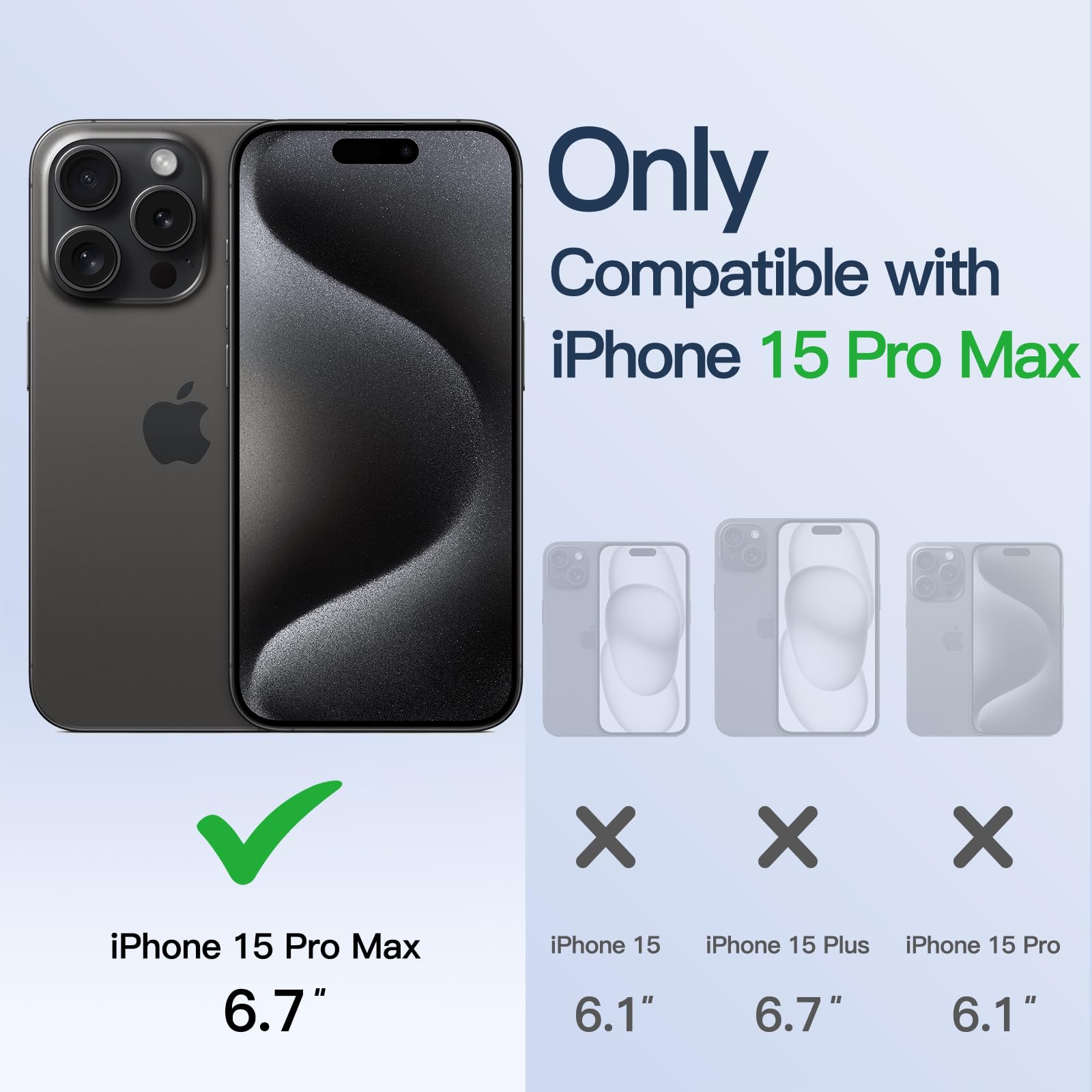 JETech iPhone 15 Pro Max Case 6.7 Inch - Clear Soft TPU Phone Cover with Camera Protection | MagSafe Compatible | Shockproof Electroplated Design (Black) - Perfect for Everyday Use, Wireless Charging & Drop Protection