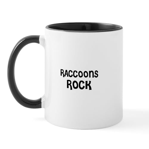 White/Black Inside - RACCOONS ROCK Mug