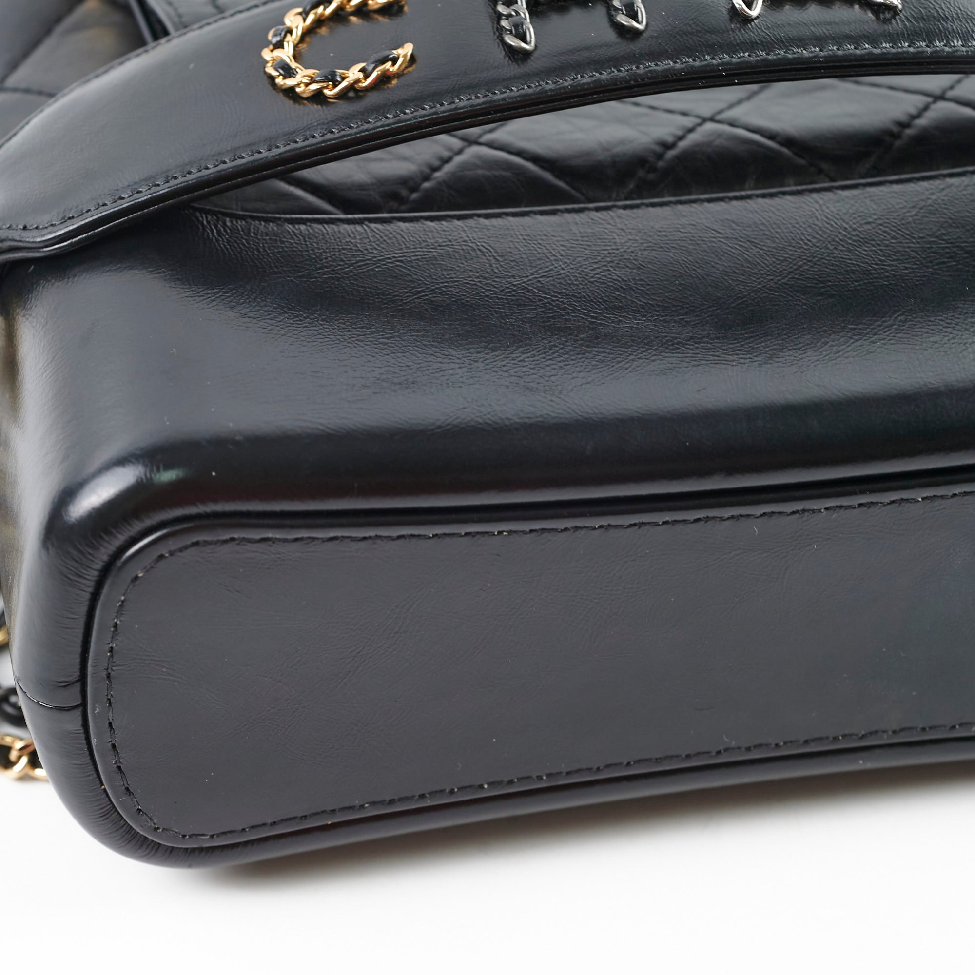 Chanel Medium Gabrielle Bag - Black Aged Calfskin Leather Shoulder Bag Series 29 | Luxury Designer Handbag for Women, Perfect for Work, Evening Events & Everyday Use