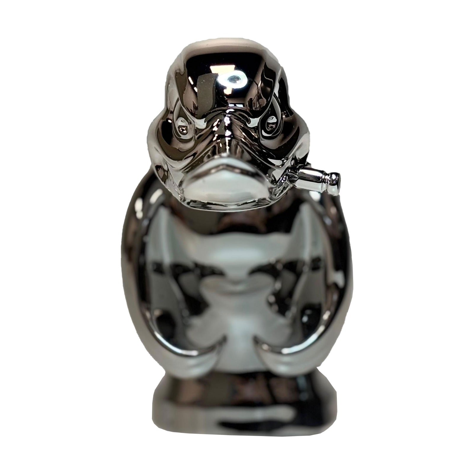 Angry Duck Chrome Hood Ornament - Death Proof Duck Car Decoration for Trucks & Classic Cars | Durable Metal Hood Emblem for Automotive Customization & Vintage Style