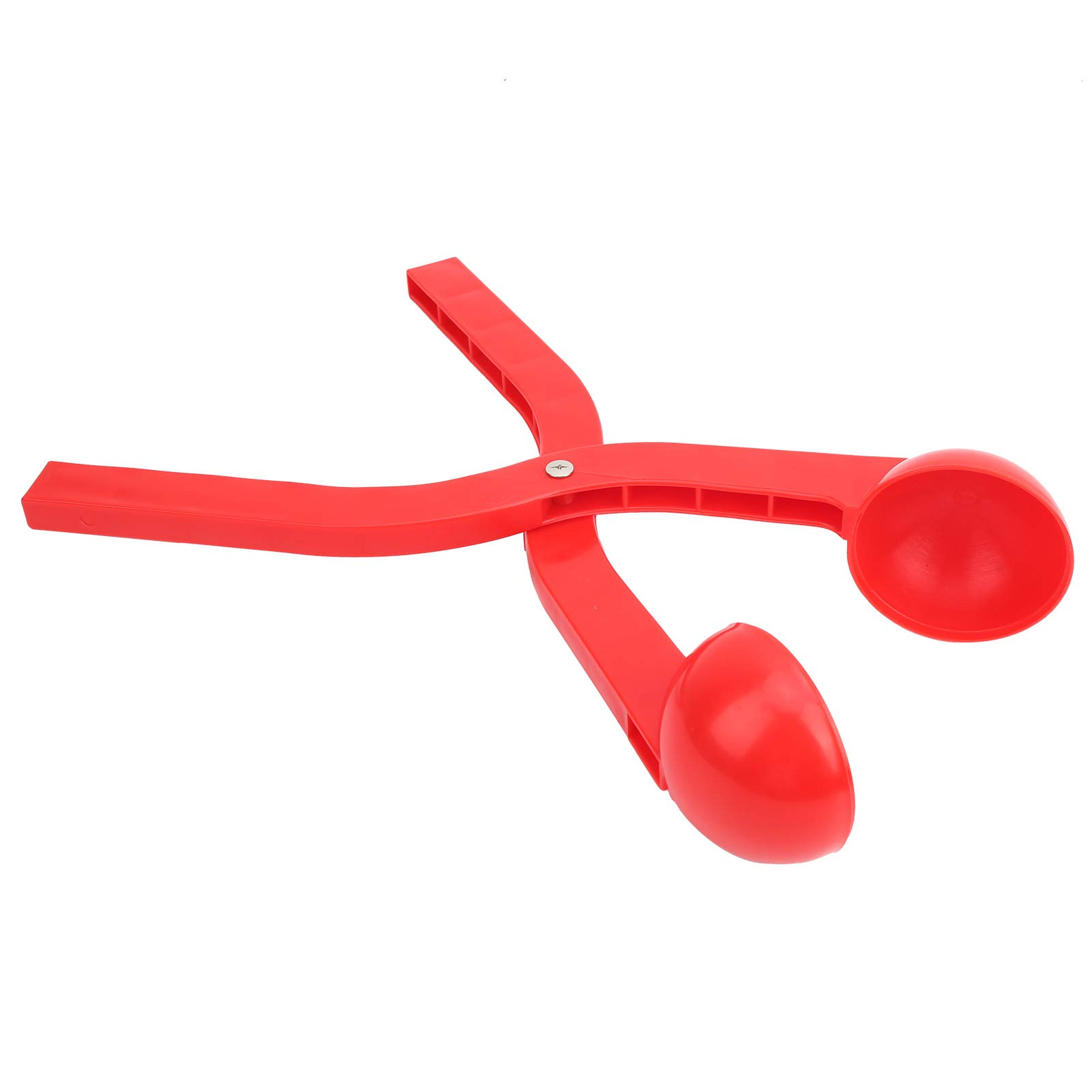 Kids Snowball Maker Tool - Plastic Snowball Toy with Handle for Outdoor & Indoor Winter Snow Play - Fun Snowball Fight Game for Children and Adults (Red) - Perfect for Backyard Snow Battles, Family Winter Activities & Holiday Party Games