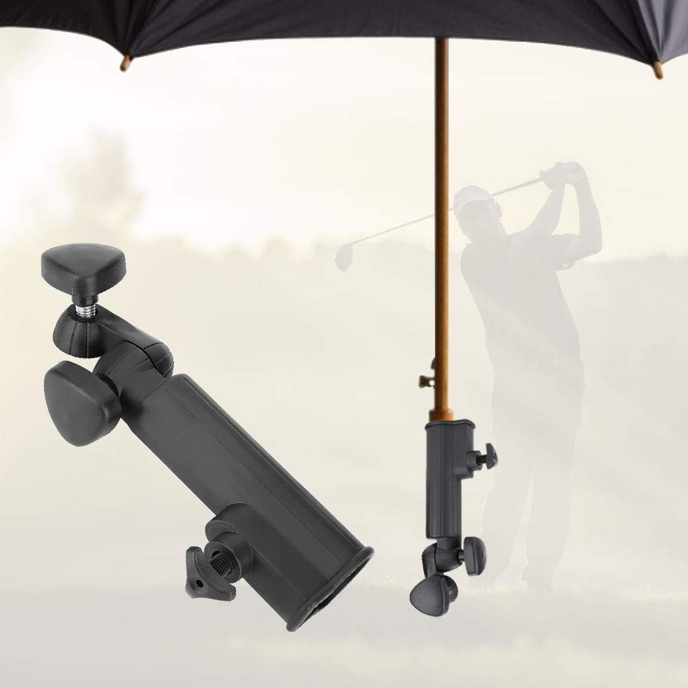 Universal Golf Umbrella Holder - Fits Golf Carts, Bikes, Wheelchairs & Strollers - Durable Adjustable Shade Accessory for Outdoor Sports, Camping & Daily Use
