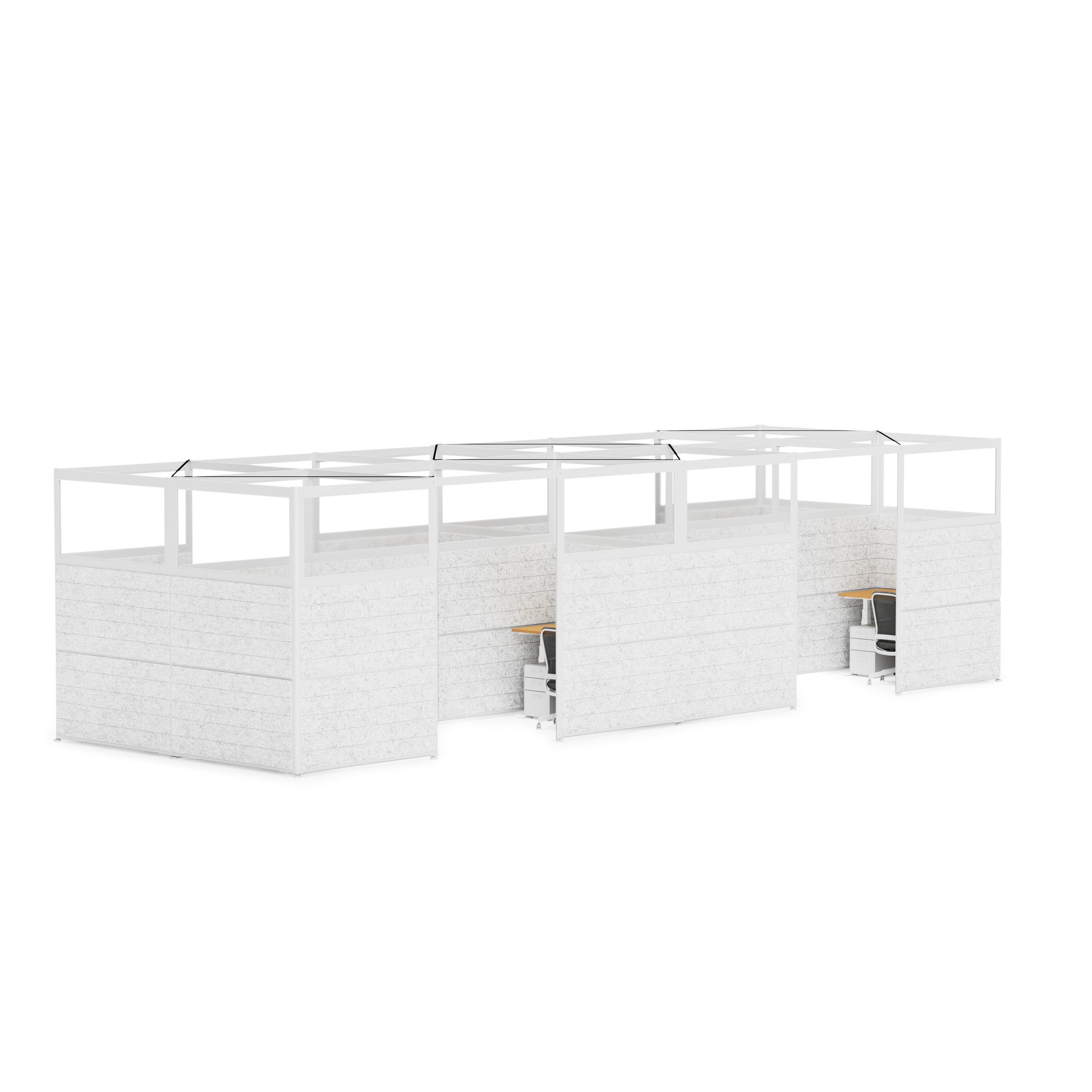 PoppinSpaces Hive Space for 8 - Modular Office Desk Organizer for Home & Office - Perfect for Pens, Pencils, Markers & Stationery Storage