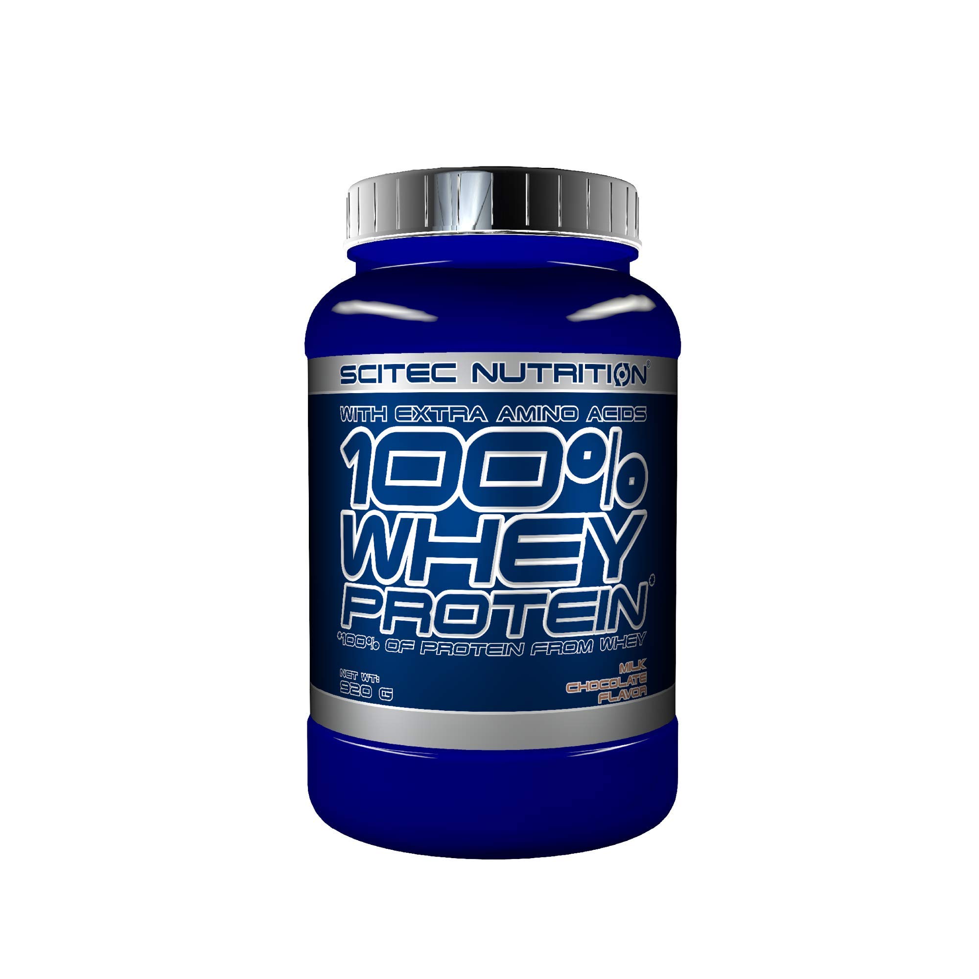 Scitec Nutrition 100% Whey Protein Powder - 2 lbs Milk Chocolate Flavor - Muscle Recovery & Post-Workout Supplement for Gym & Fitness Enthusiasts