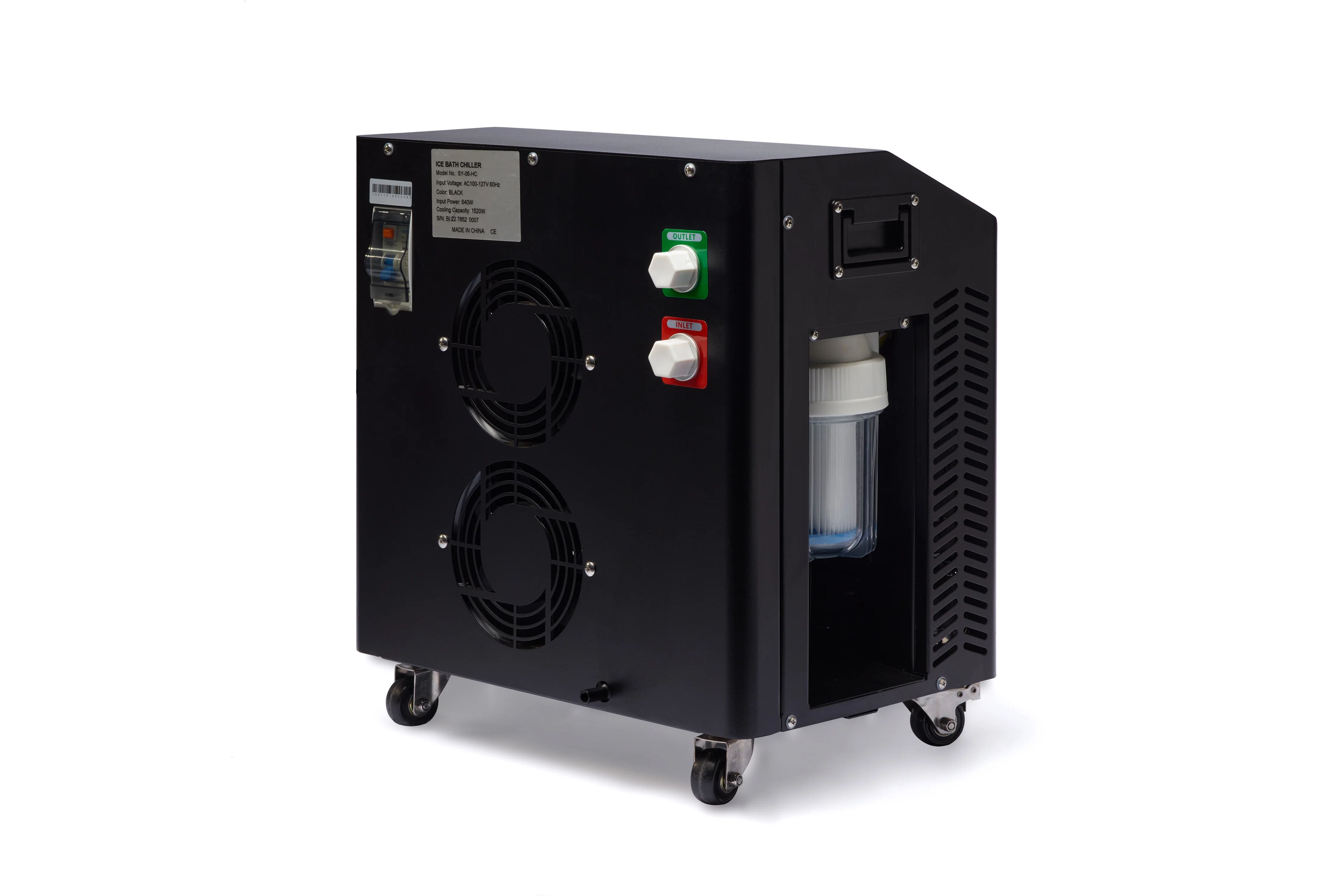 High-Performance 0.6 HP Cold Plunge Chiller System - Dynamic Cold Therapy & Filtration for Ice Bath Recovery | Perfect for Home Gym, Athletic Recovery & Hydrotherapy Sessions