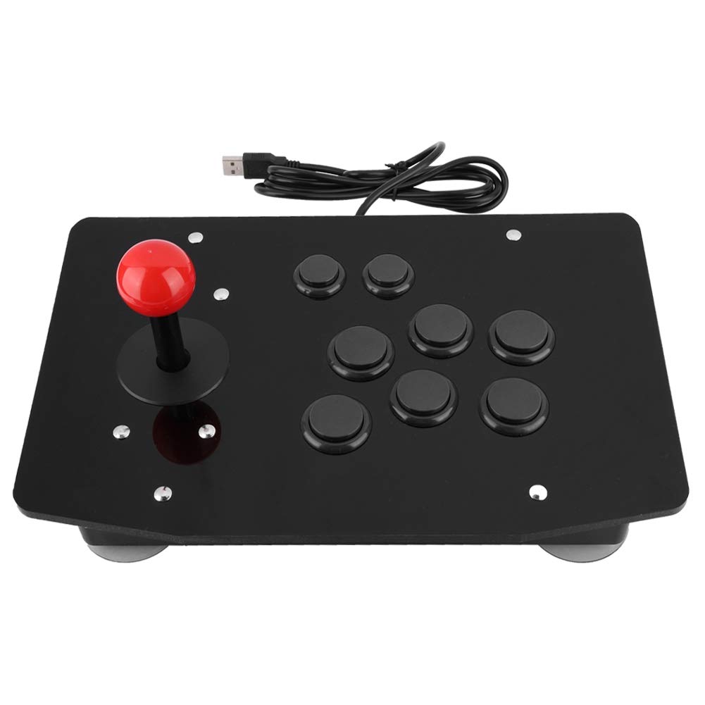 Premium Arcade Joystick Controller - Fireproof & Durable Rocker Gamepad for Arcade Gaming - Perfect for MAME, Retro Gaming & Fighting Games