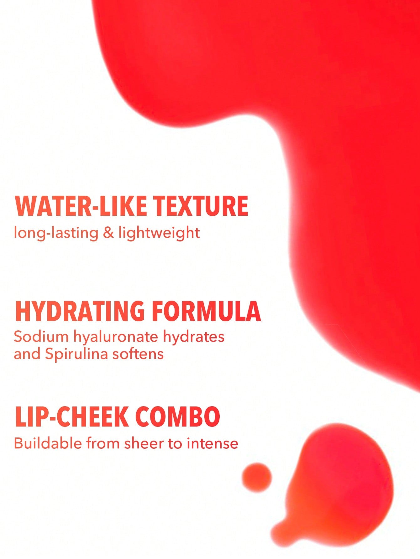 SheGlam Liquid Lip & Cheek Tint - Fruit Punch Flush | Long-Lasting, Vegan & Cruelty-Free Makeup for Natural Blush & Lip Color | Perfect for Everyday Wear, Date Night & Special Occasions