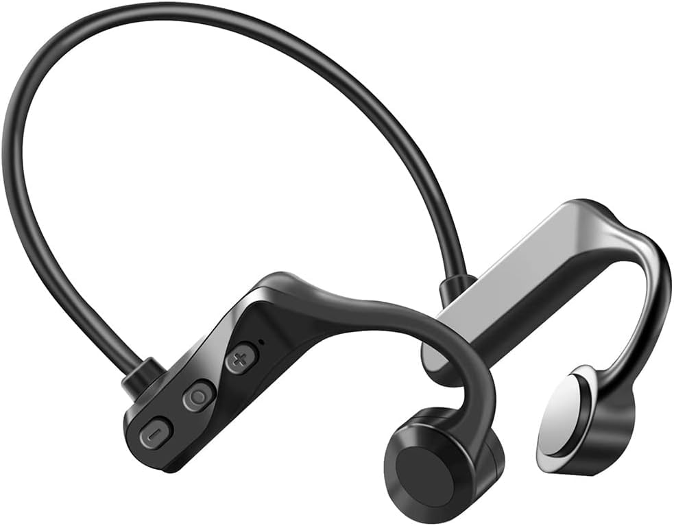 LYME Bone Conduction Headphones - Bluetooth 5.3 Open-Ear Wireless Headset with Mic, IPX5 Waterproof & Sweatproof, Lightweight Sport Earphones for Running, Cycling, Driving & Workouts | Perfect for Outdoor Activities, Gym Training & Commuting