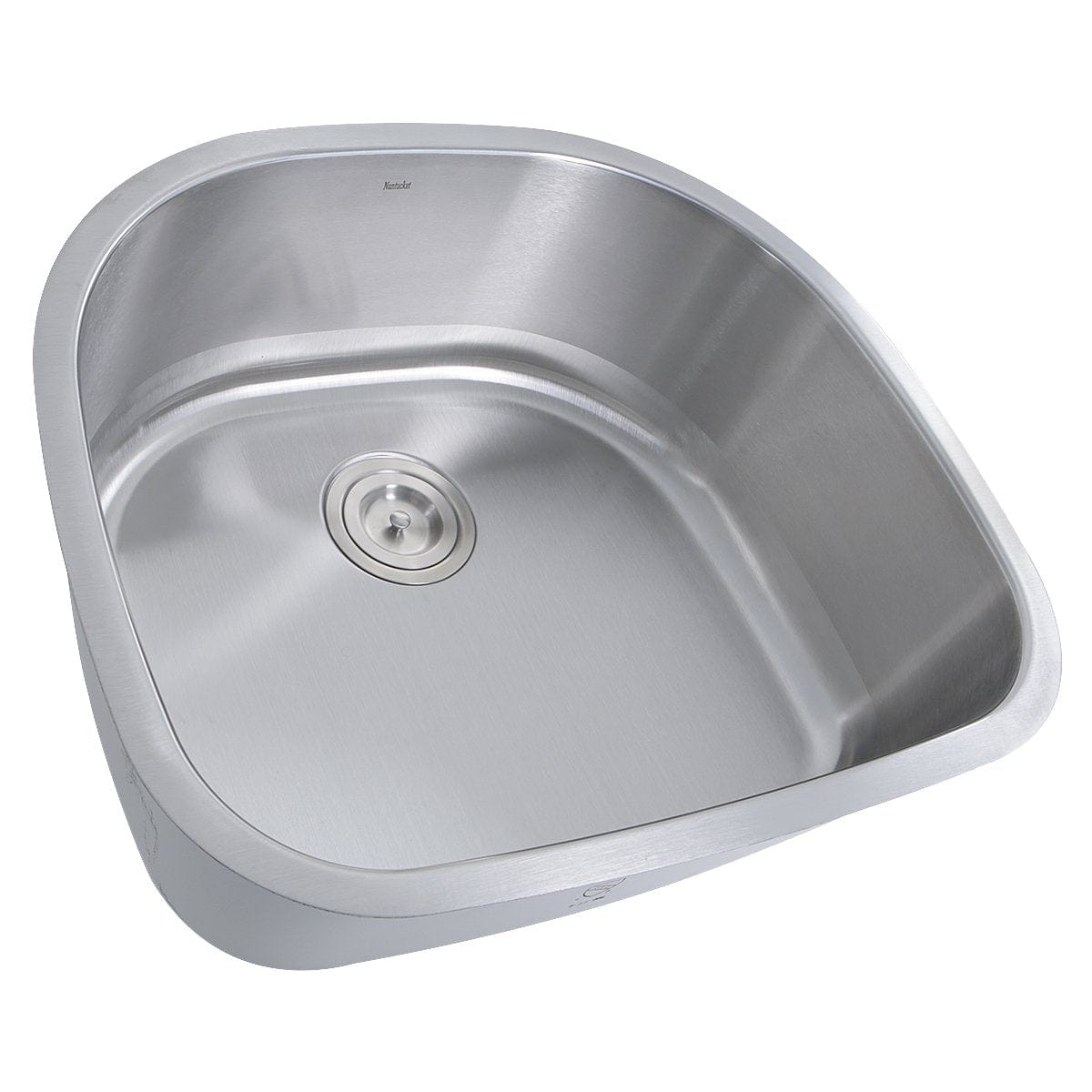 Premium Nantucket Sconset 23D Undermount Stainless Steel Kitchen Sink - 16 Gauge, NS03i 16 - Perfect for Modern Kitchens, Restaurants & Commercial Use