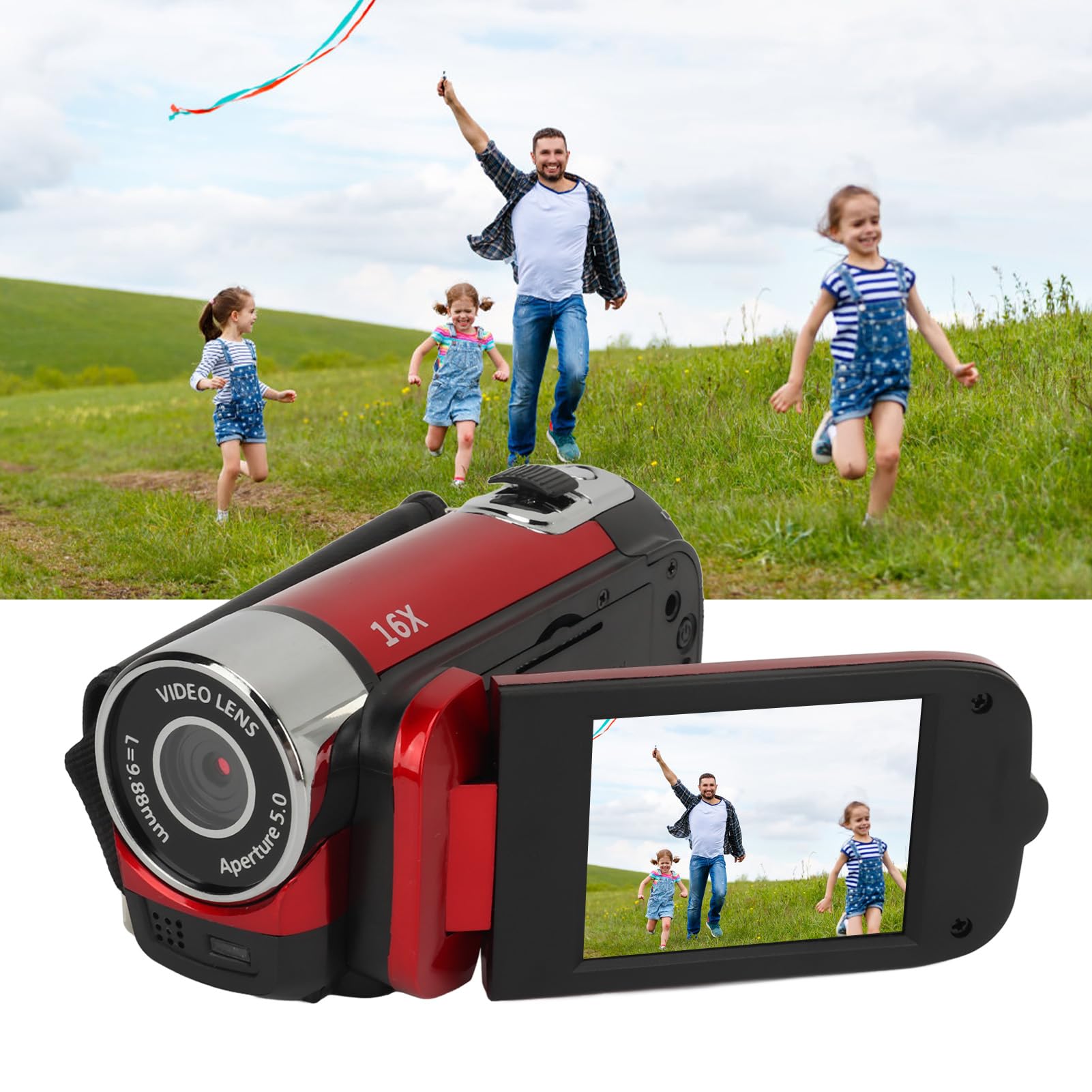 **1080P 16MP Digital Video Camera with 2.4