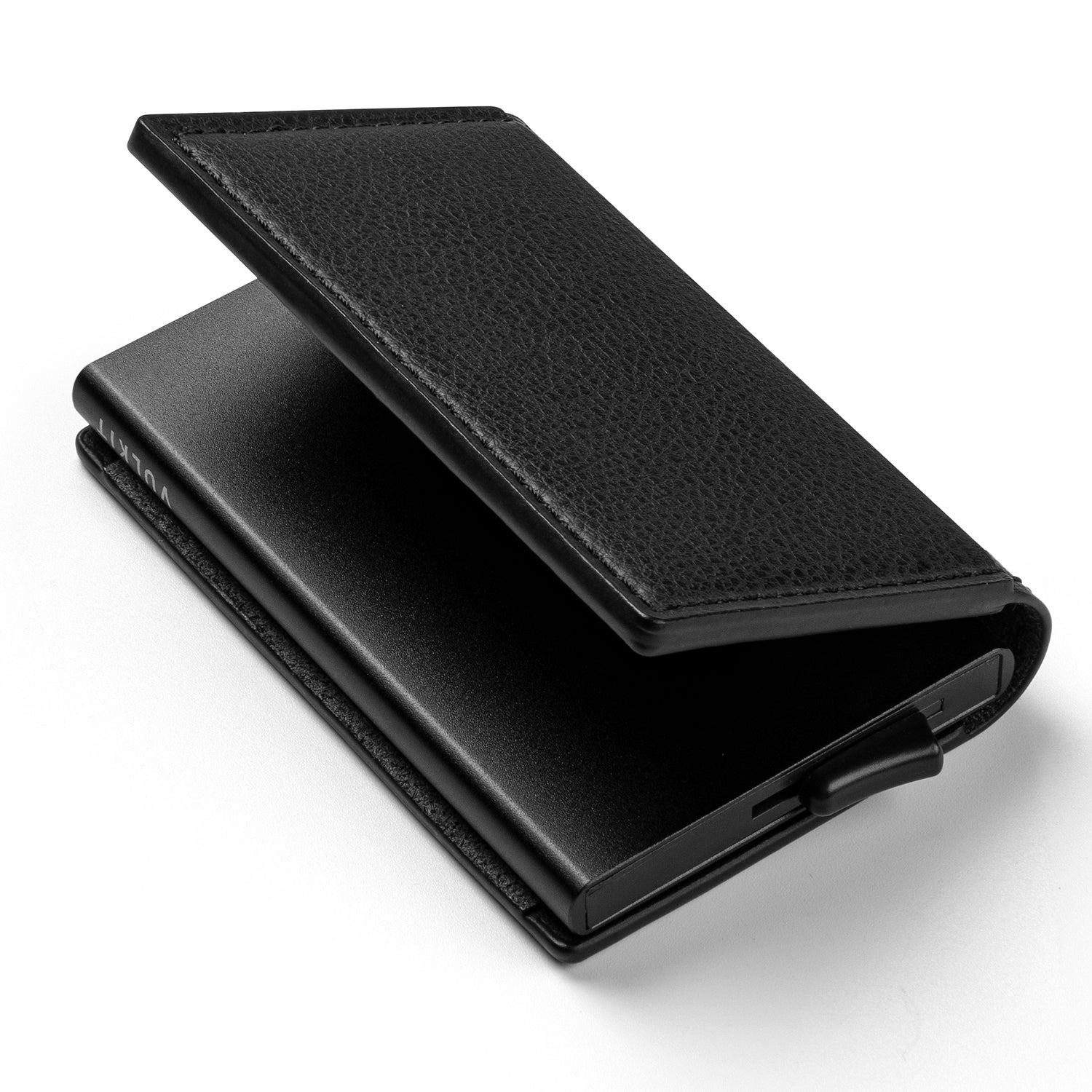 VC201 Slim Aluminum Card Holder with Back Slot - RFID Blocking Wallet for Credit Cards & IDs - Perfect for Travel, Business, and Everyday Use