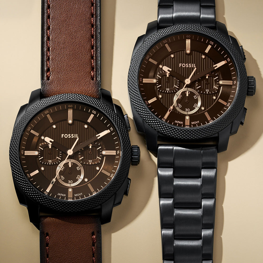 Fossil FS6101 Men's Chronograph Watch - Stylish Analog Quartz Wristwatch for Casual & Business Wear