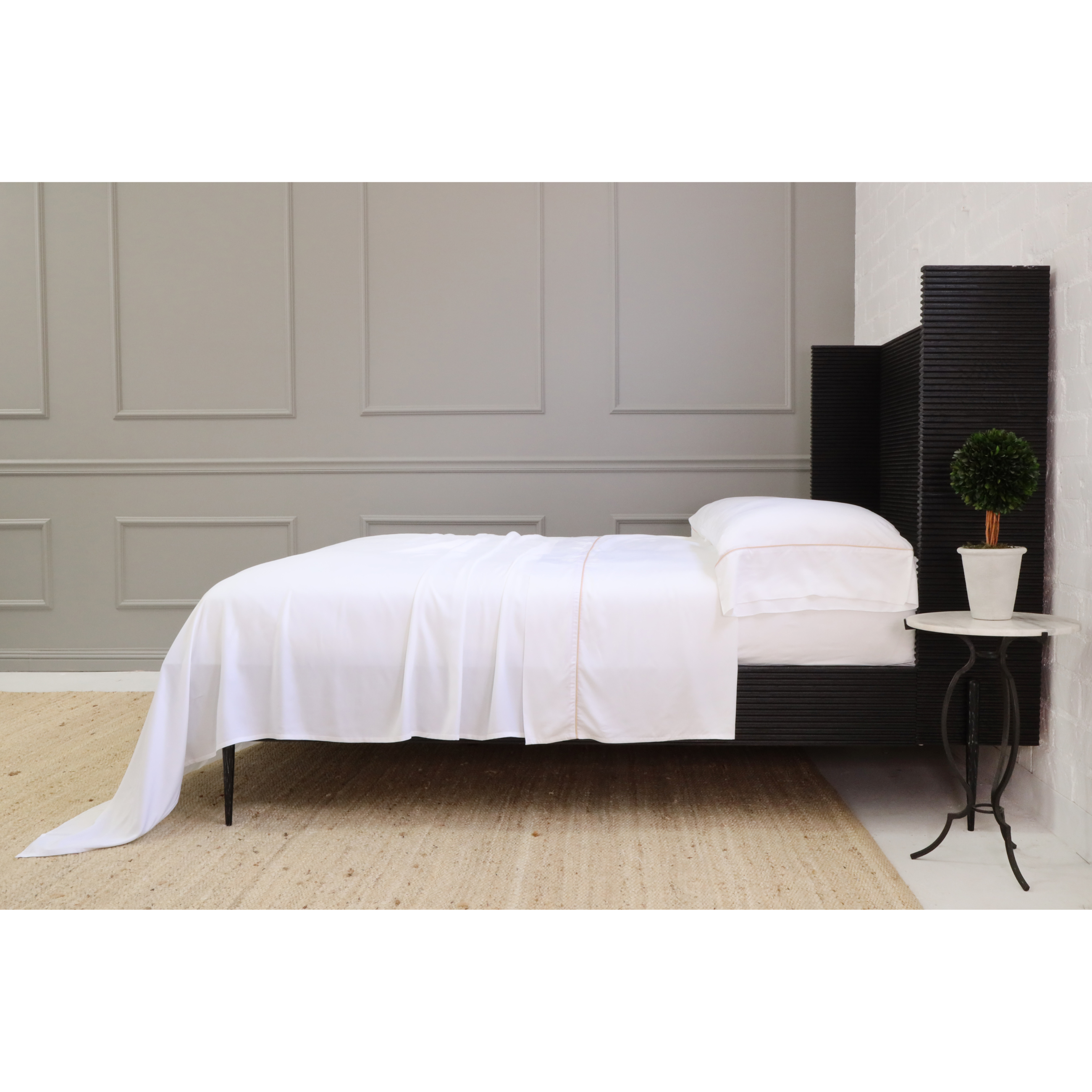Premium Sheena Bamboo Sateen Sheet Set - Soft & Breathable Bedding for All Seasons - Perfect for Master Bedroom, Guest Room & Vacation Homes