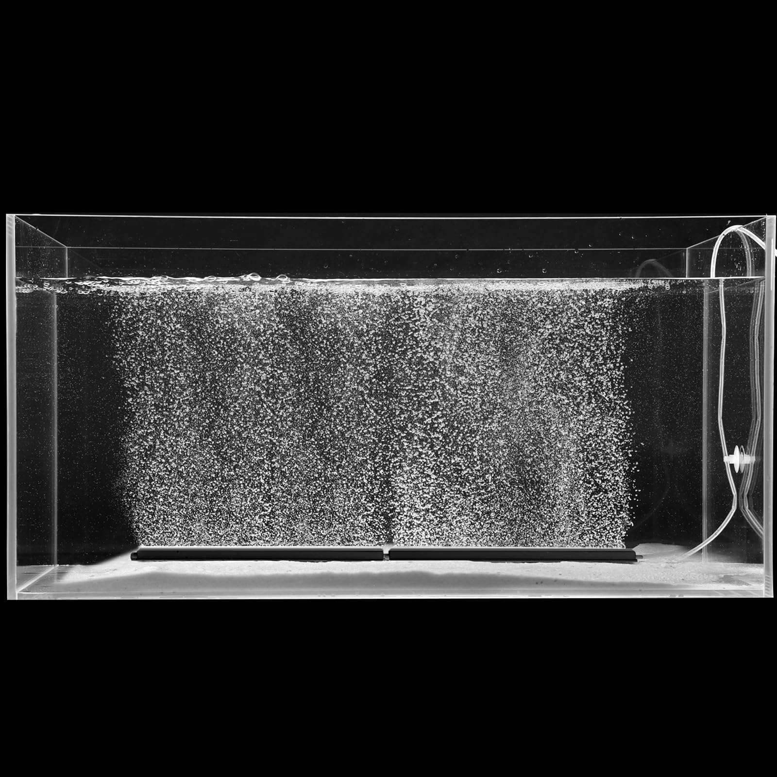 Carefree Fish DIY Aquarium Nano Air Stone Strip II - Premium Fish Tank Bubbler for Crystal Clear Water - Create Fantasy Bubble Walls with Ultra-Fine Bubbles - Perfect for Small to Medium Aquariums, Terrariums & Hydroponic Systems